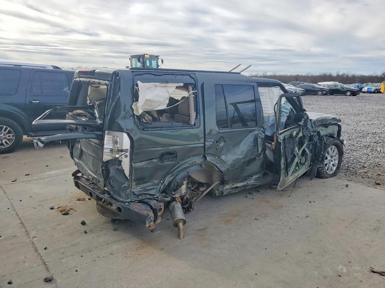 2005 Land Rover Lr3 Green vin: SALAA254X5A304634