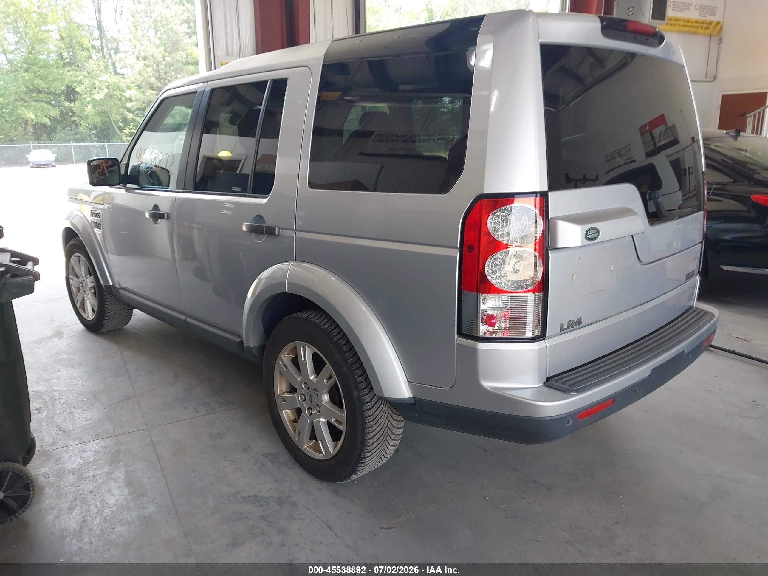 2012 Land Rover Lr4   Silver vin: SALAB2D4XCA630591