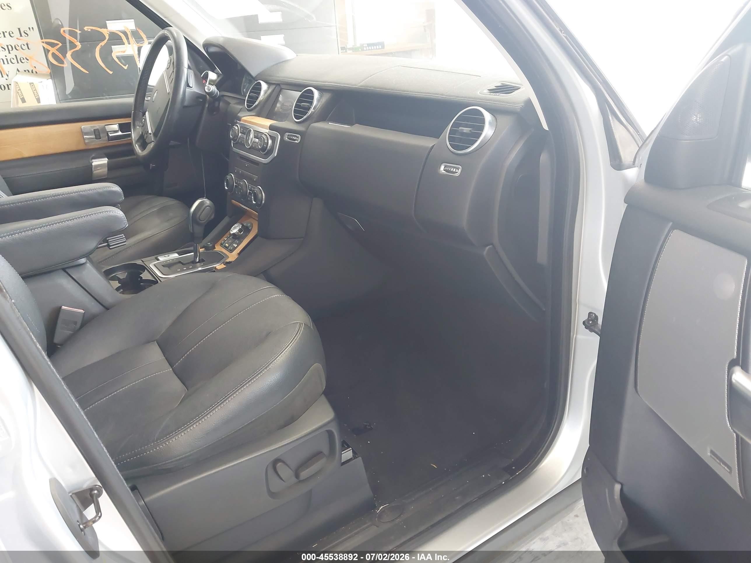 2012 Land Rover Lr4   Silver vin: SALAB2D4XCA630591