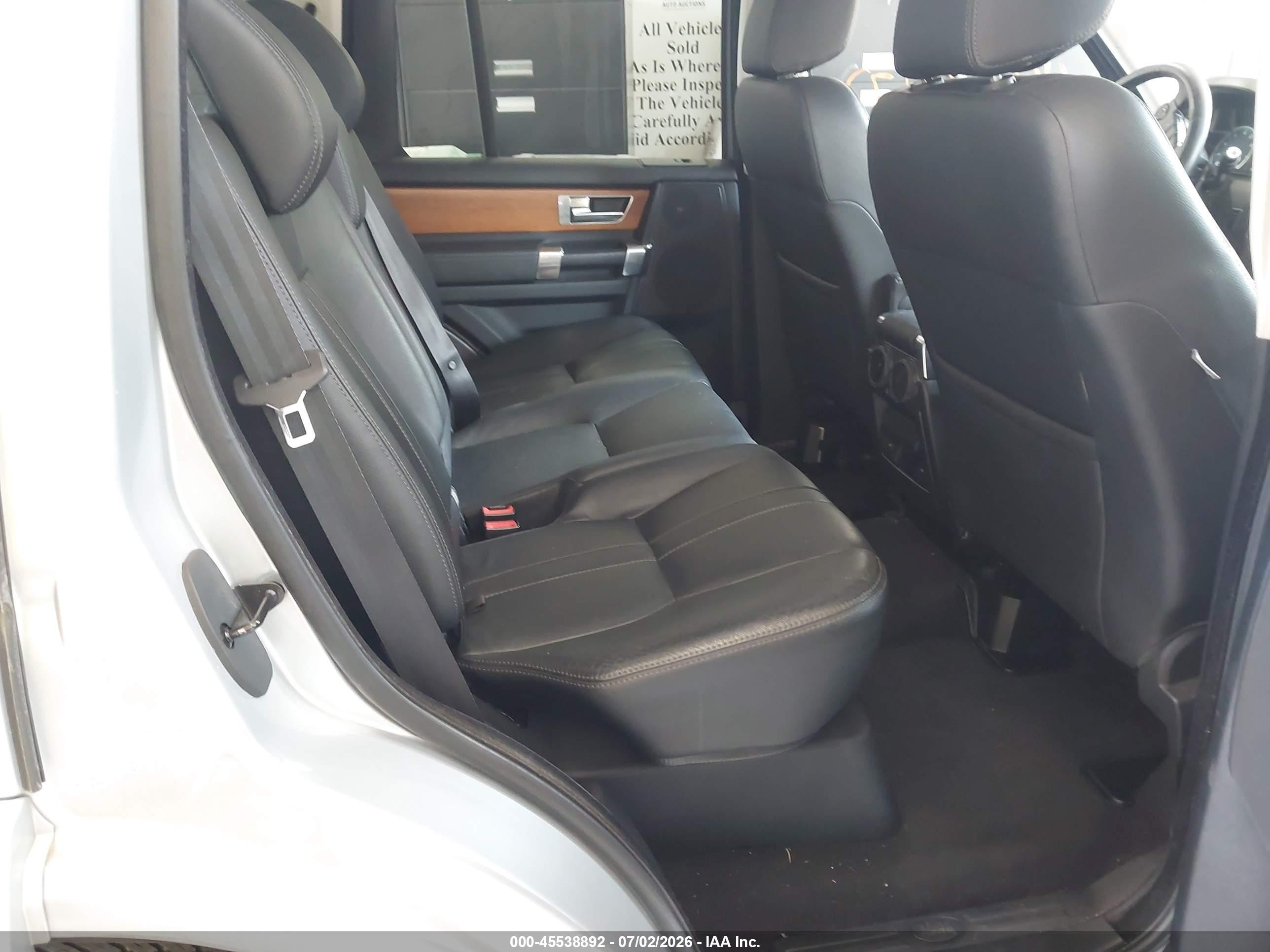 2012 Land Rover Lr4   Silver vin: SALAB2D4XCA630591