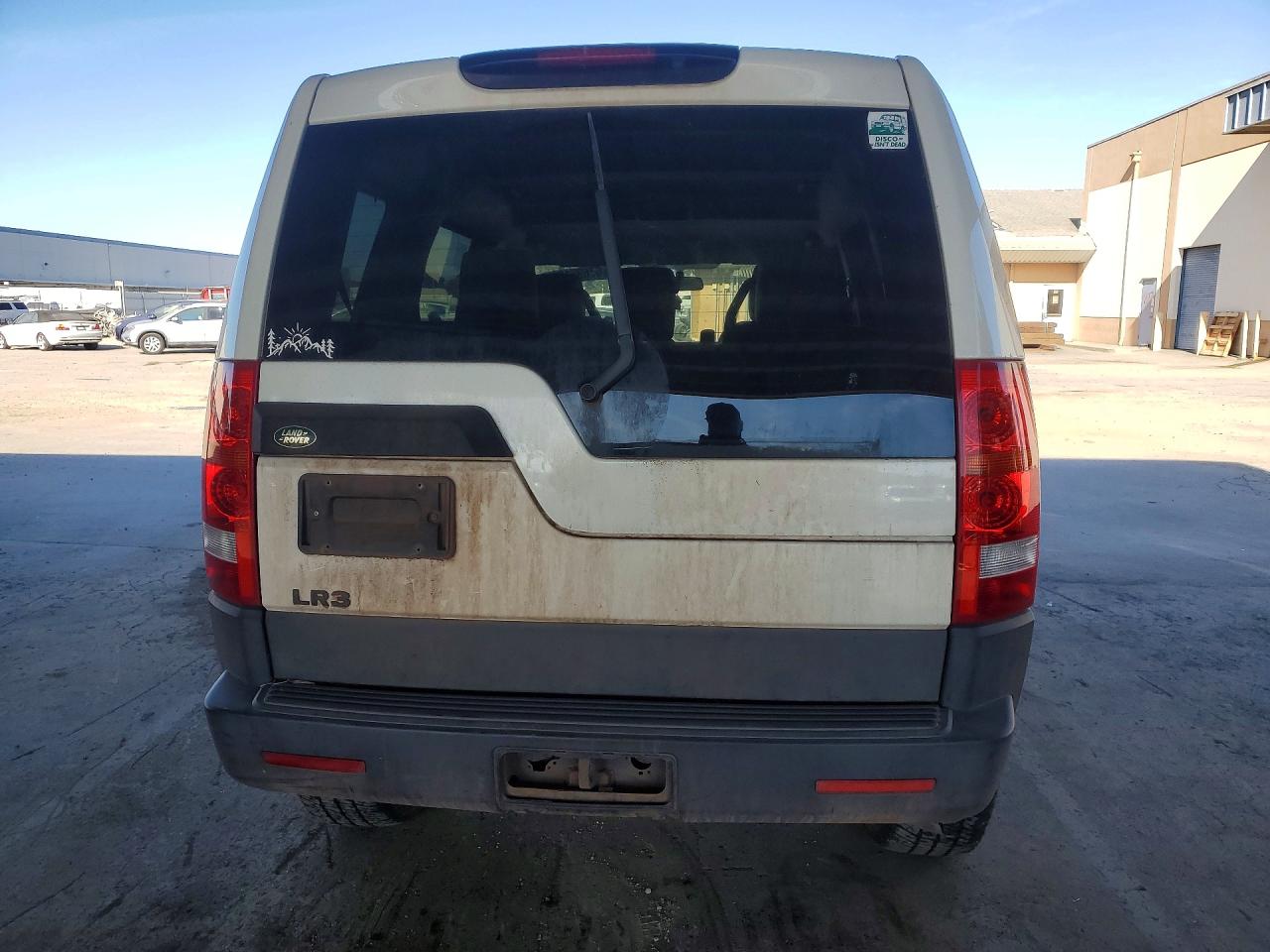 2006 Land Rover Lr3 White vin: SALAC24416A368140