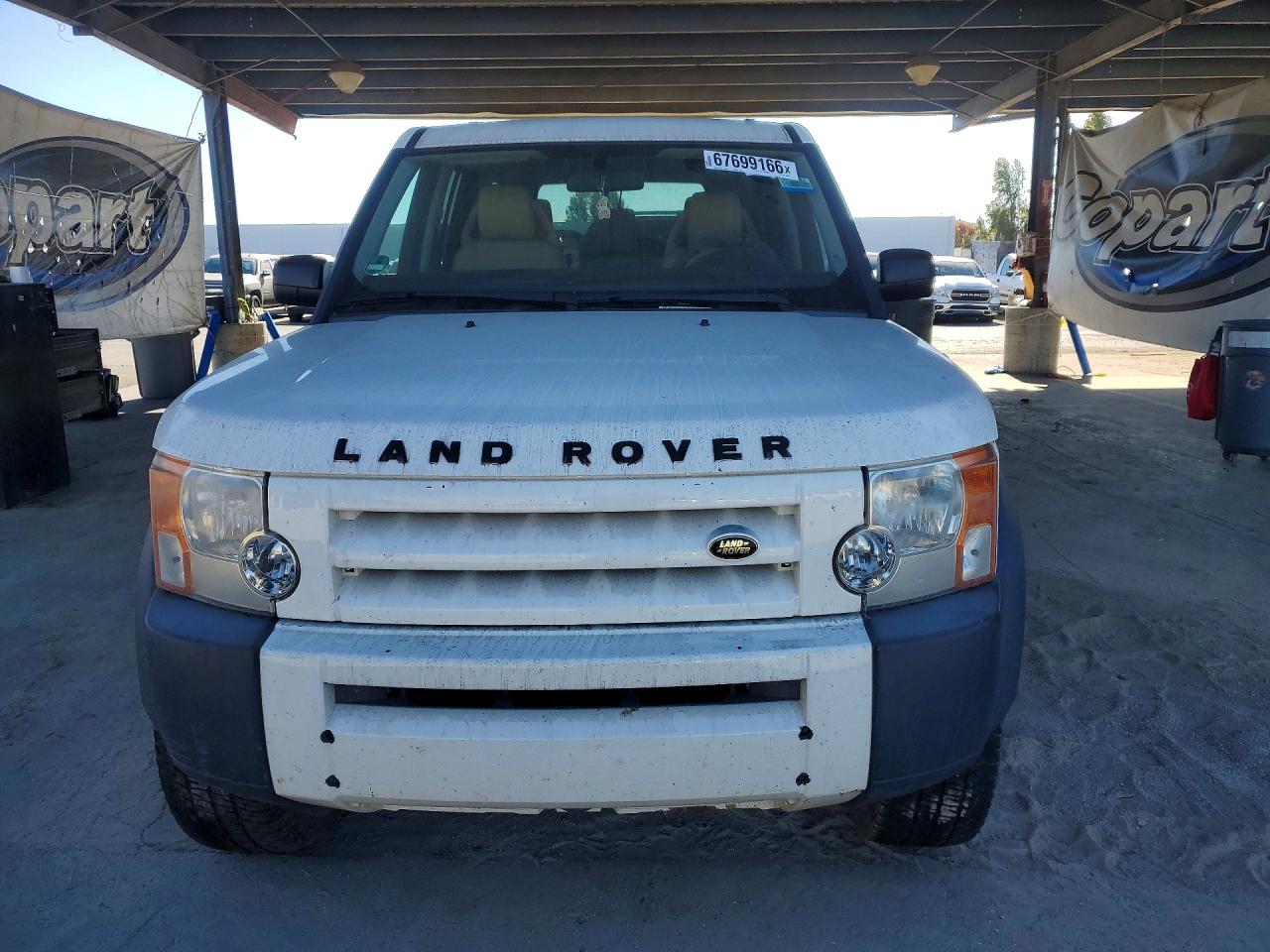 2006 Land Rover Lr3 White vin: SALAC24416A368140