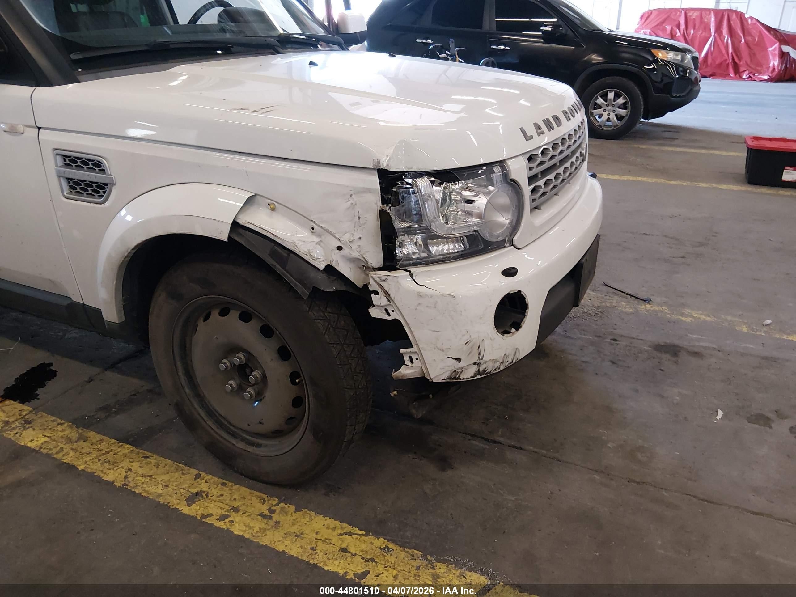 2012 Land Rover Lr4   White vin: SALAC2D48CA647659