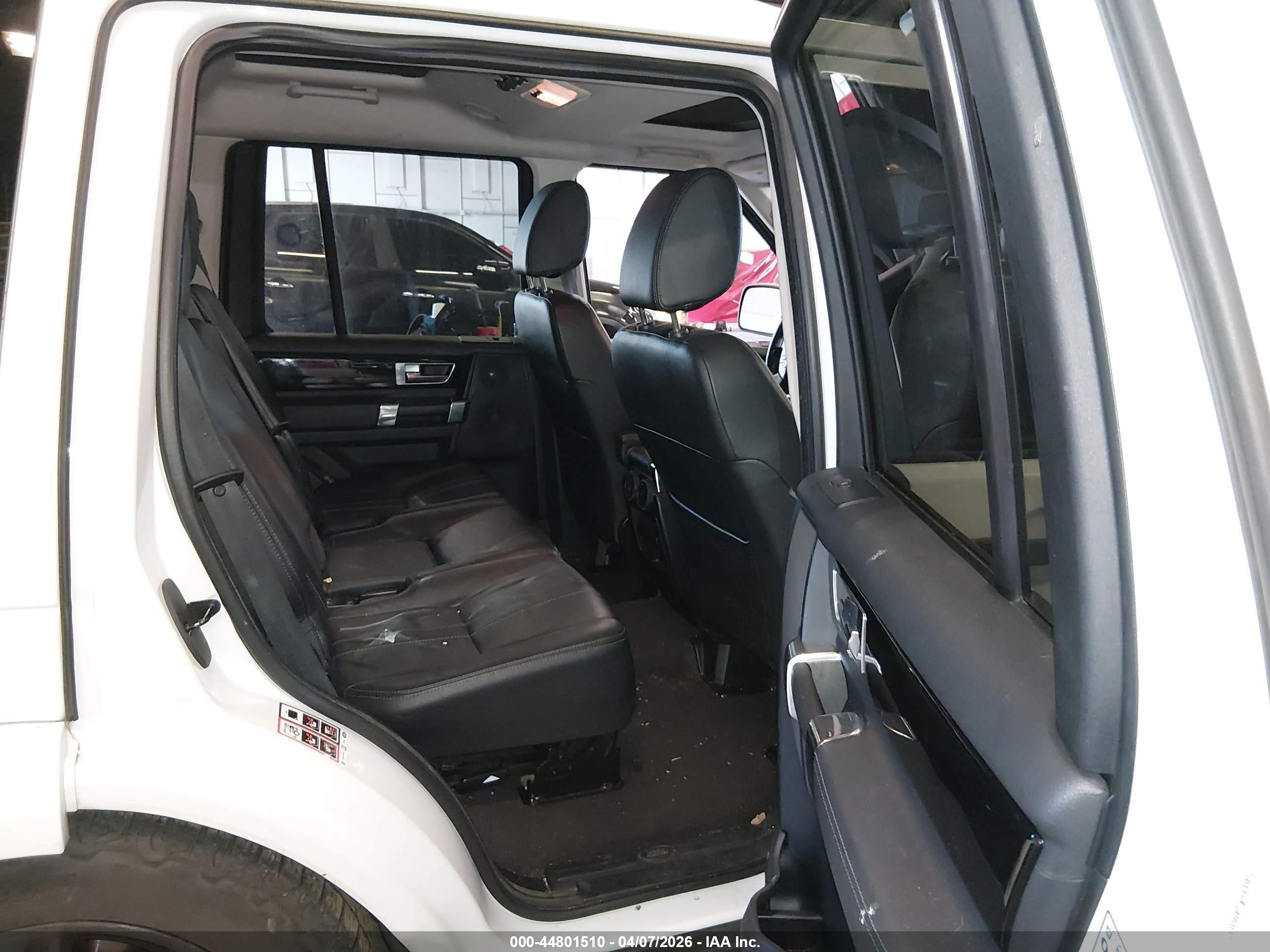 2012 Land Rover Lr4   White vin: SALAC2D48CA647659