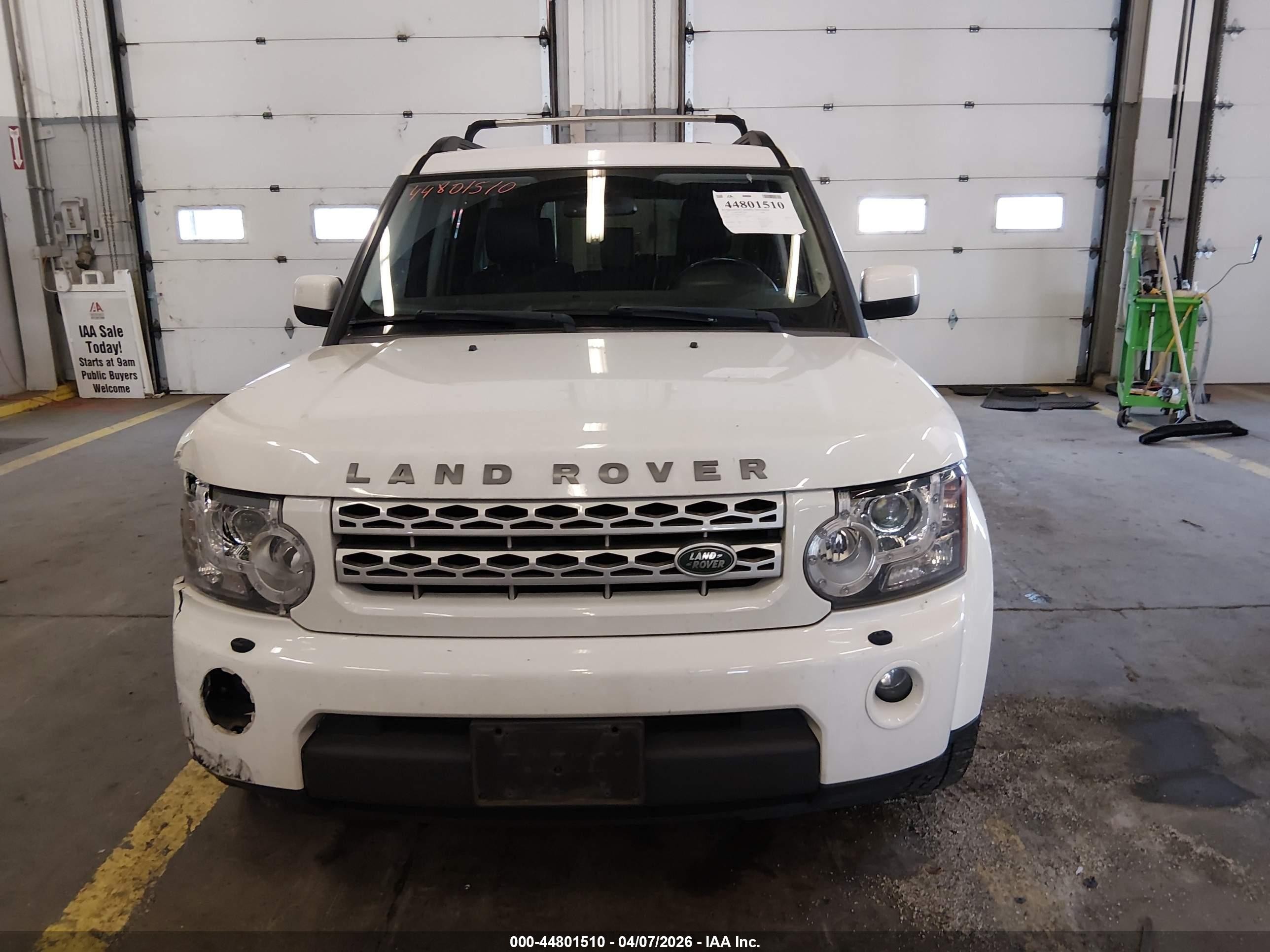 2012 Land Rover Lr4   White vin: SALAC2D48CA647659