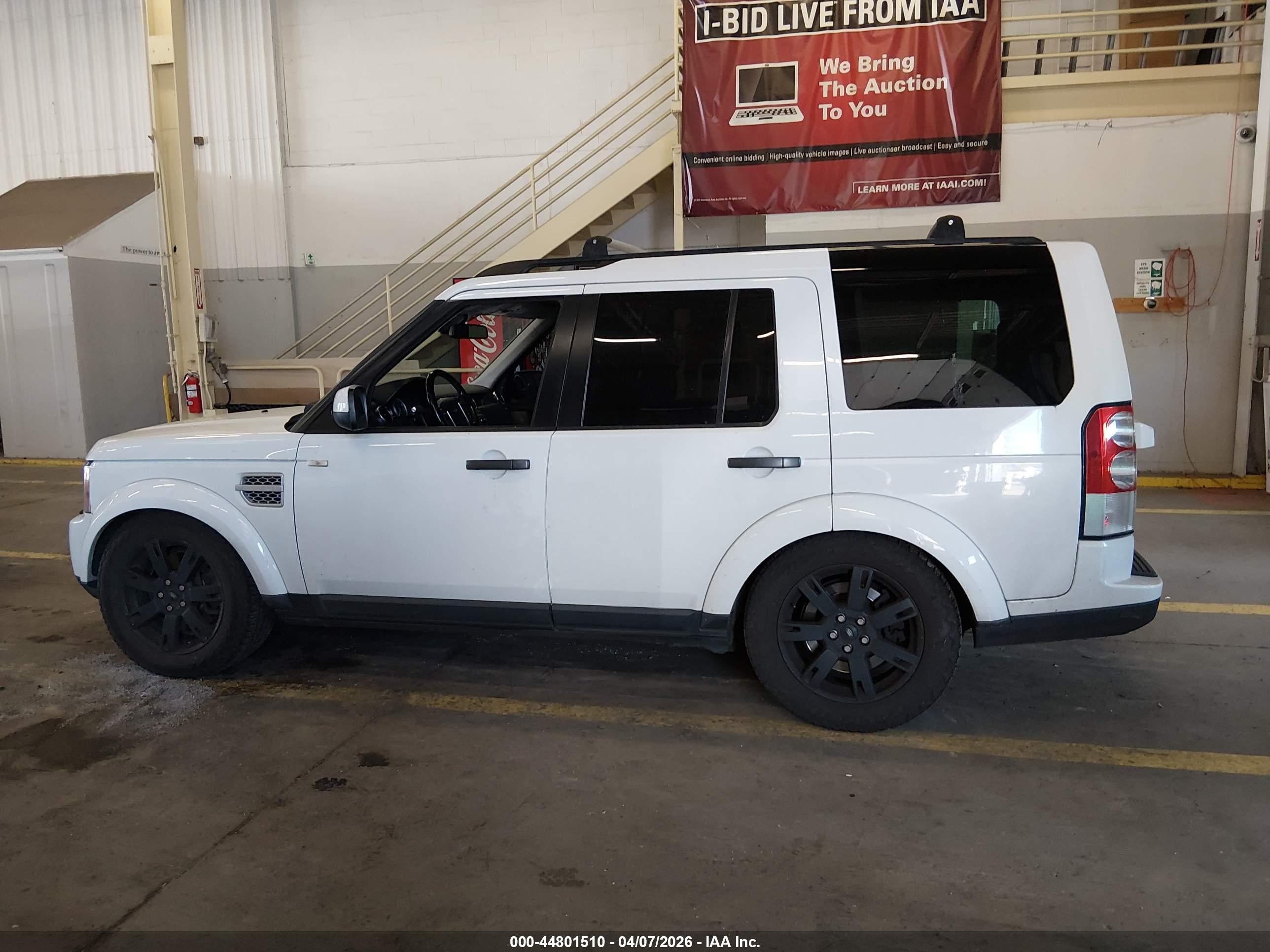 2012 Land Rover Lr4   White vin: SALAC2D48CA647659