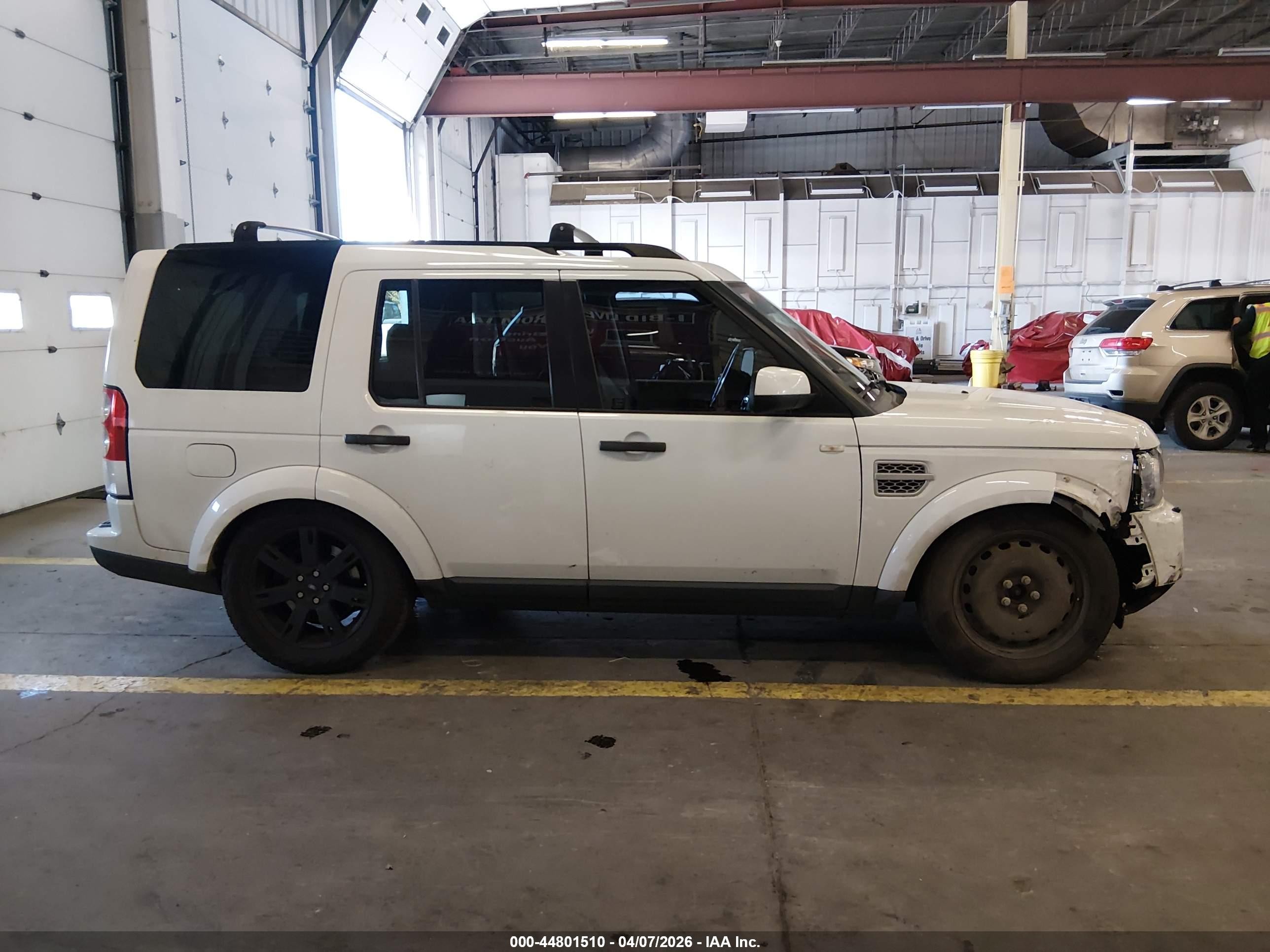 2012 Land Rover Lr4   White vin: SALAC2D48CA647659