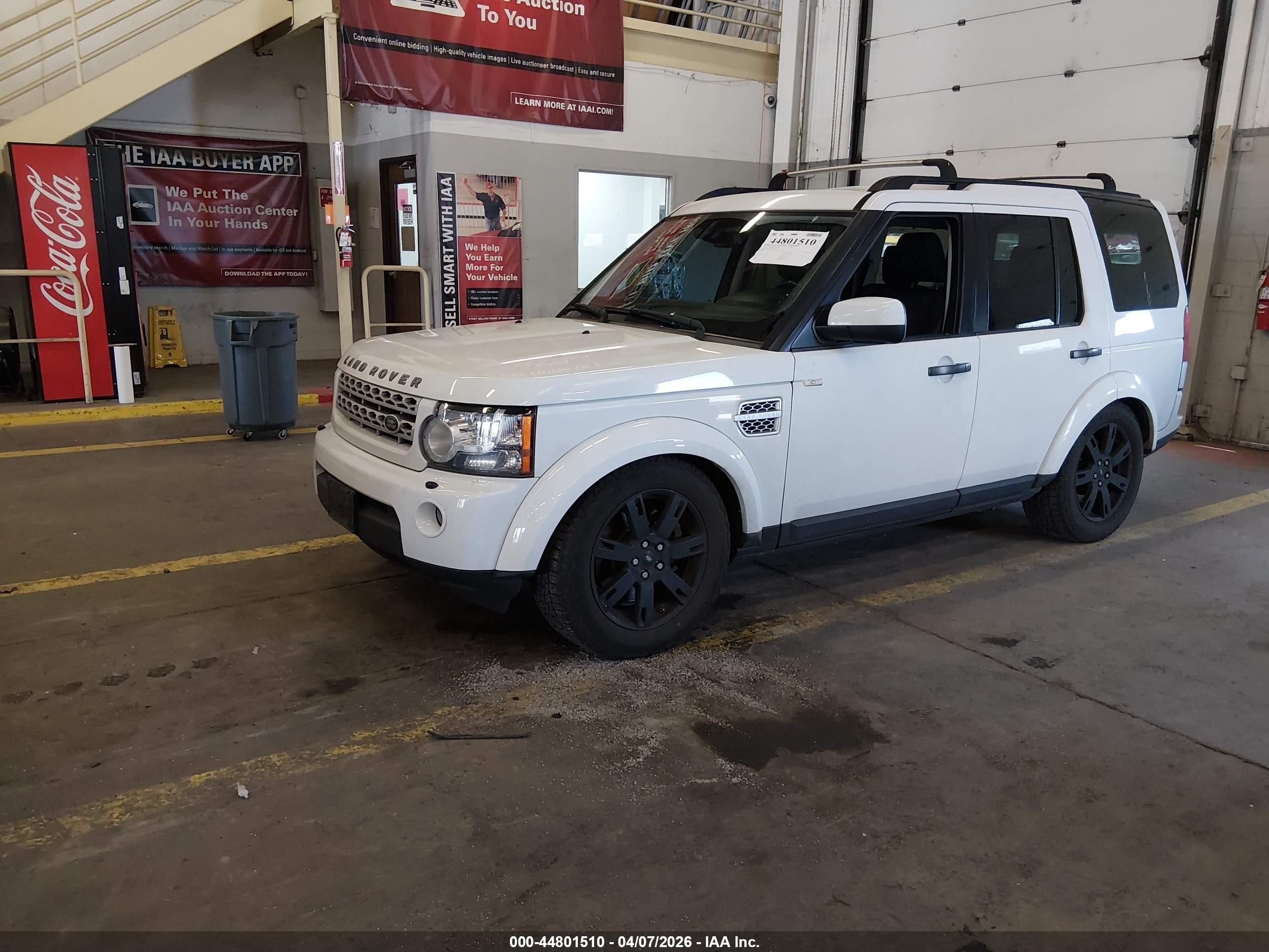 2012 Land Rover Lr4   White vin: SALAC2D48CA647659