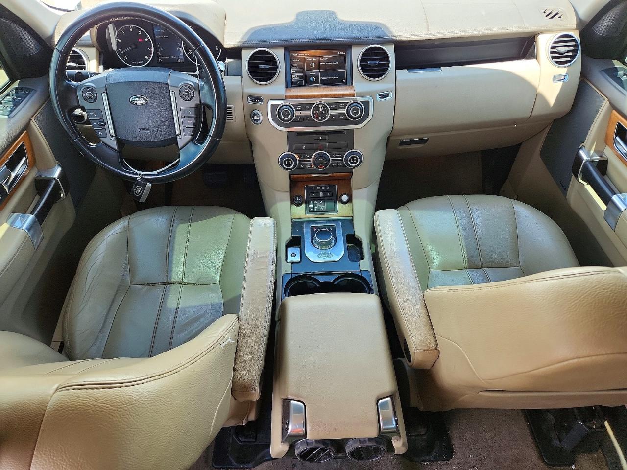 2015 Land Rover Lr4 White vin: SALAC2V69FA772139
