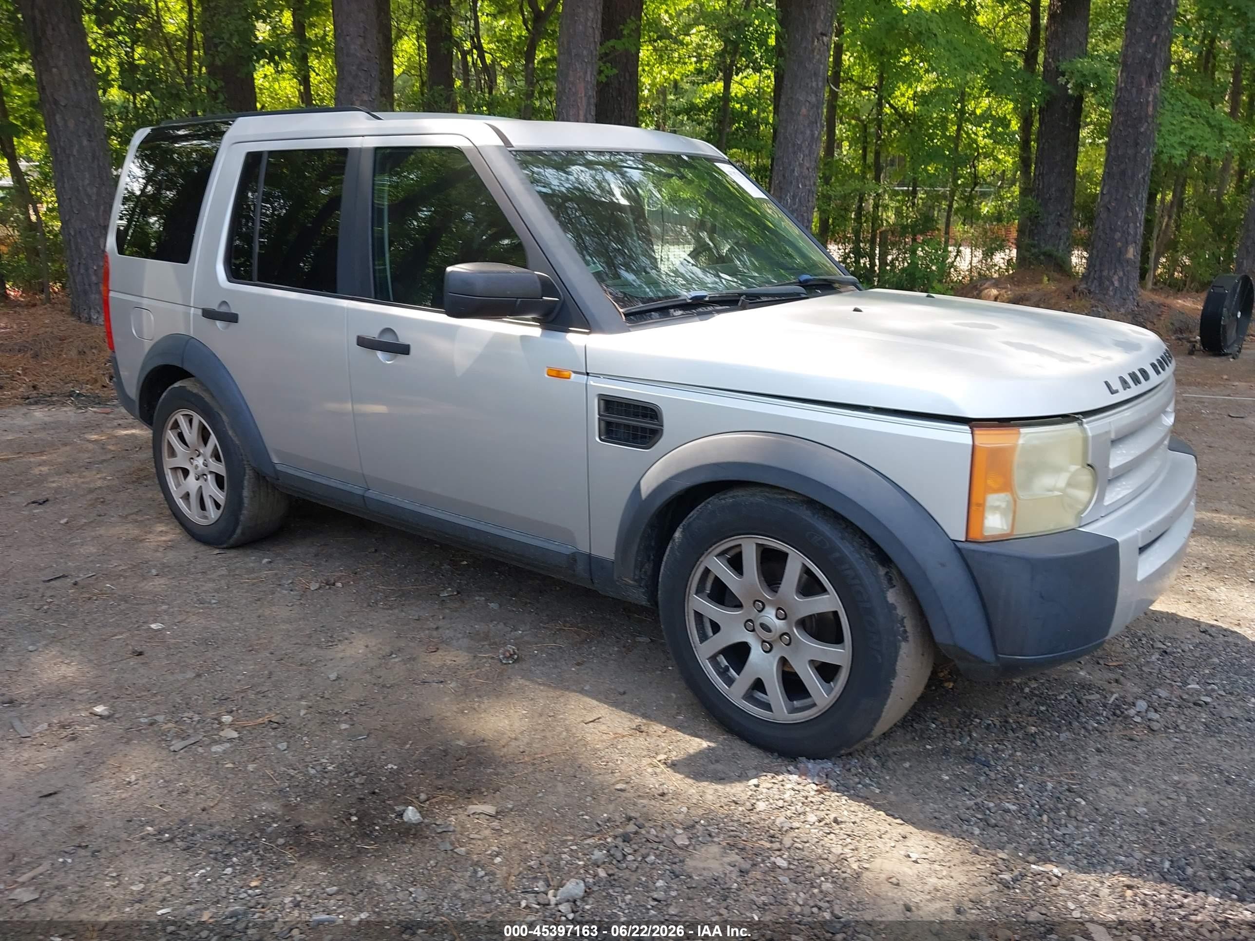 2006 Land Rover Lr3 V6 Серебряный vin: SALAD24406A344229