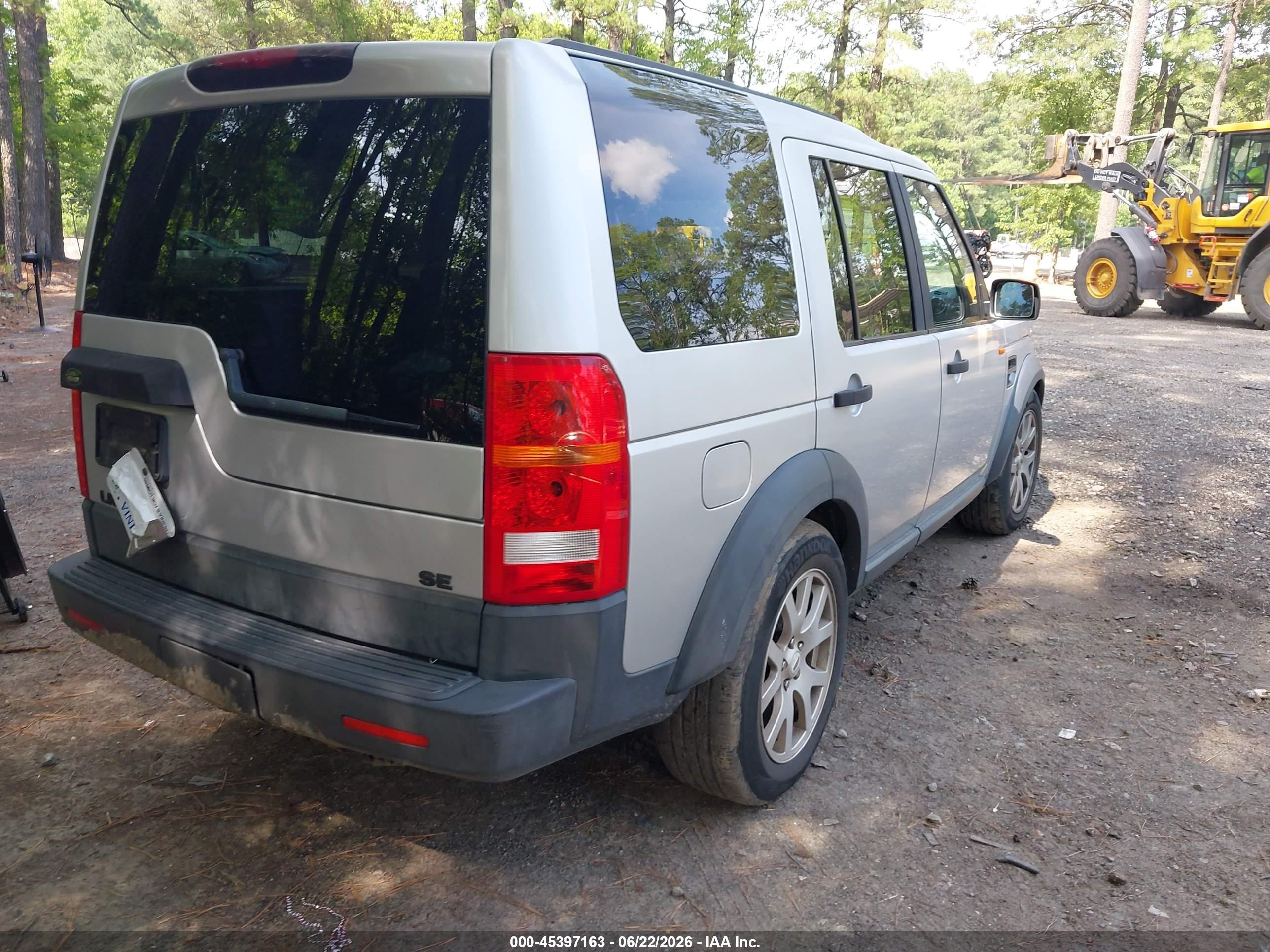 2006 Land Rover Lr3 V6 Серебряный vin: SALAD24406A344229