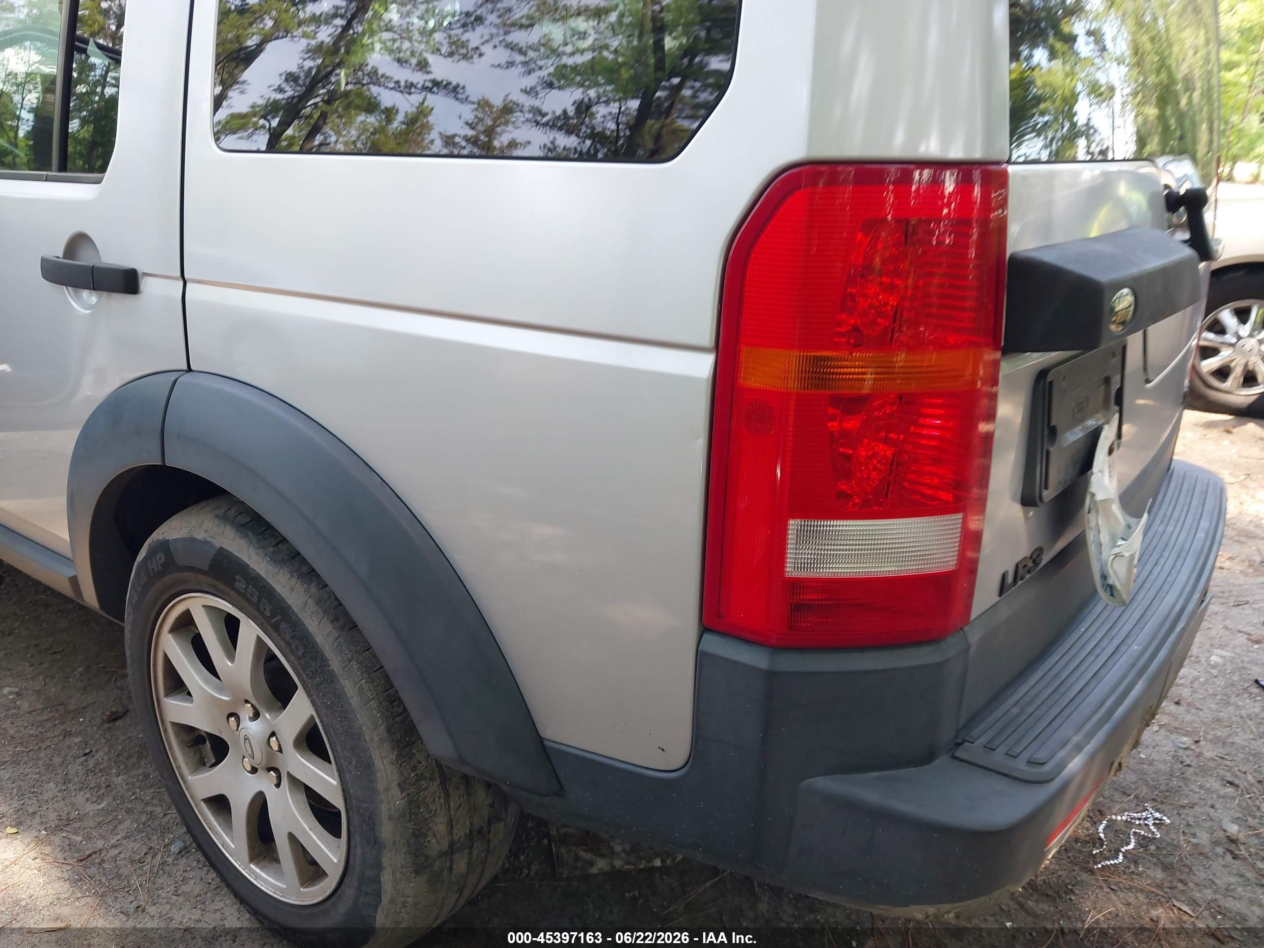 2006 Land Rover Lr3 V6 Серебряный vin: SALAD24406A344229