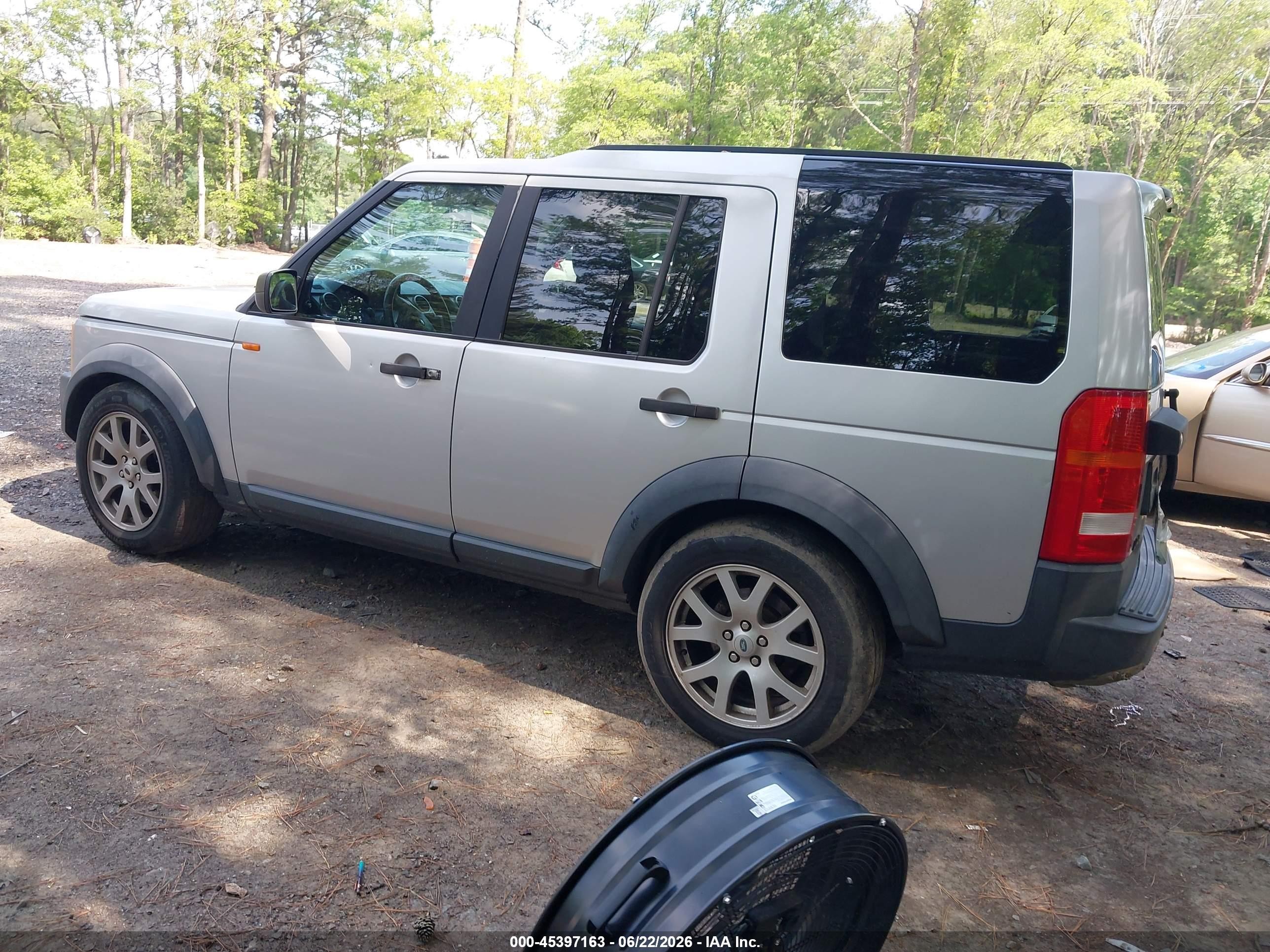 2006 Land Rover Lr3 V6 Серебряный vin: SALAD24406A344229