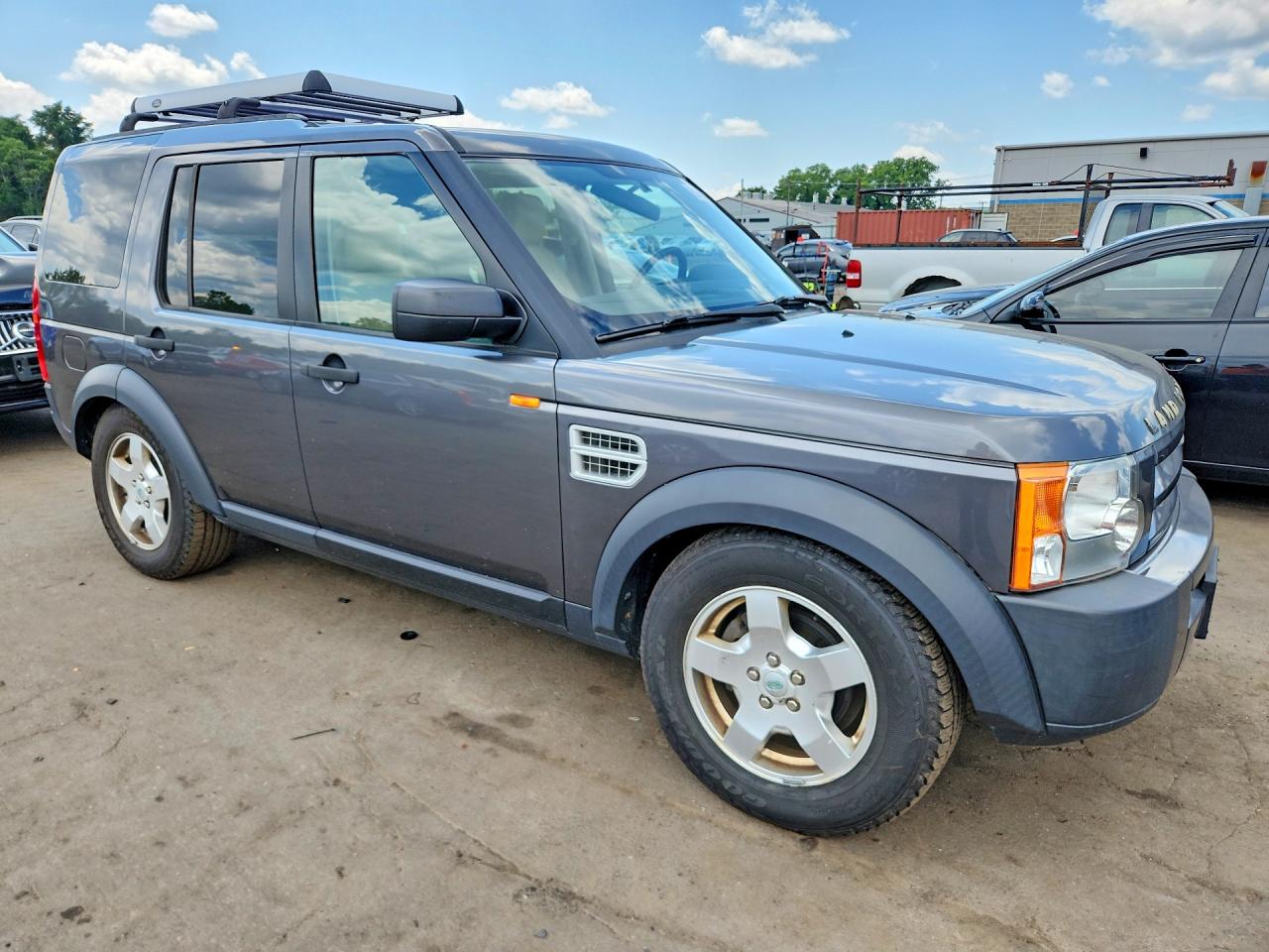 2006 Land Rover Lr3 Se Gray vin: SALAD24426A355913