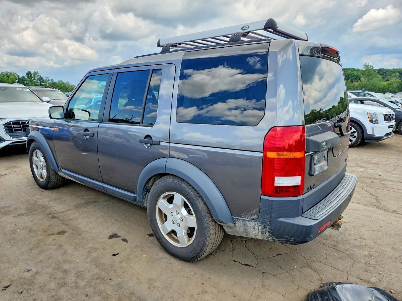 2006 Land Rover Lr3 Se Gray vin: SALAD24426A355913