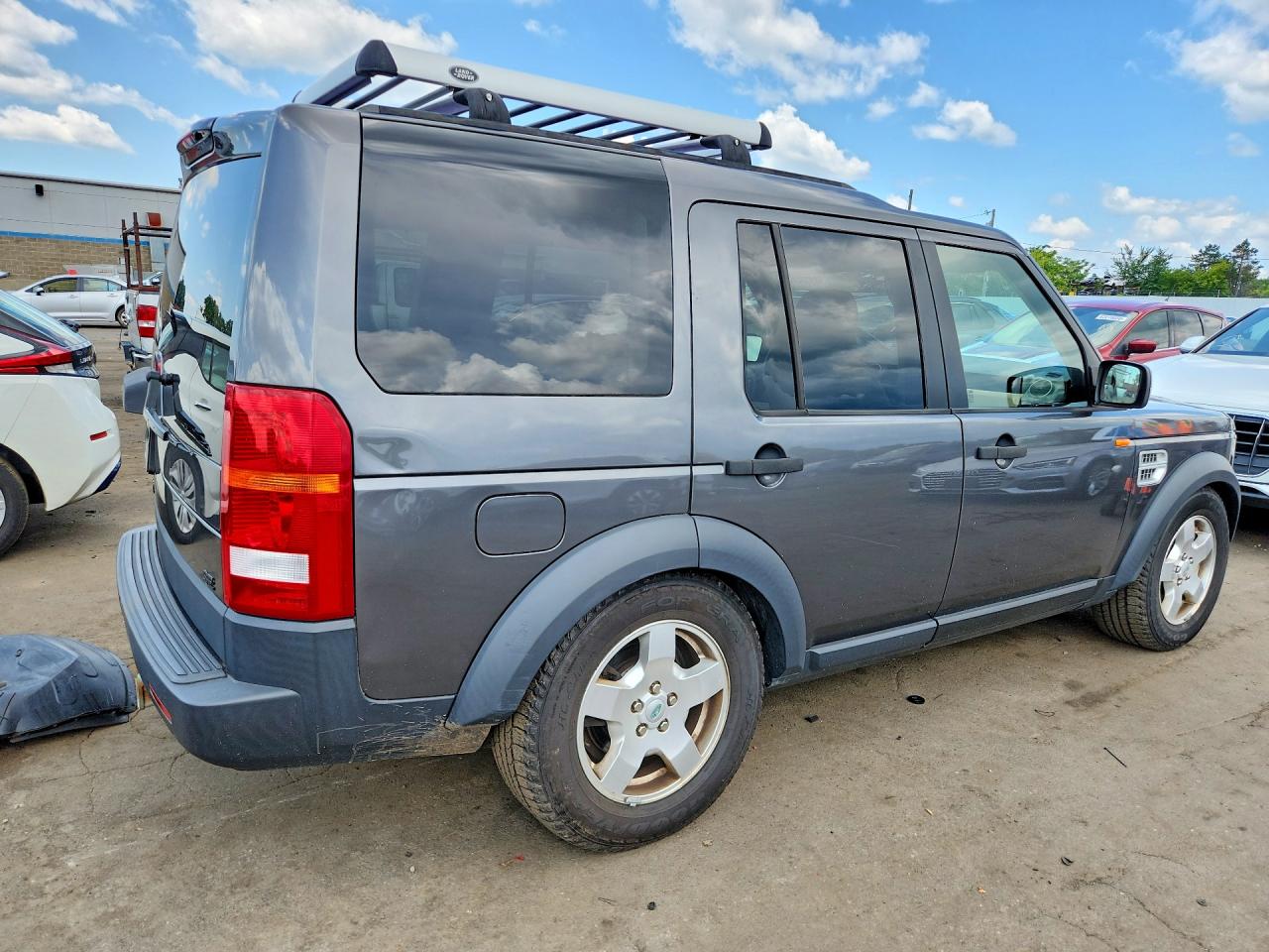 2006 Land Rover Lr3 Se Gray vin: SALAD24426A355913