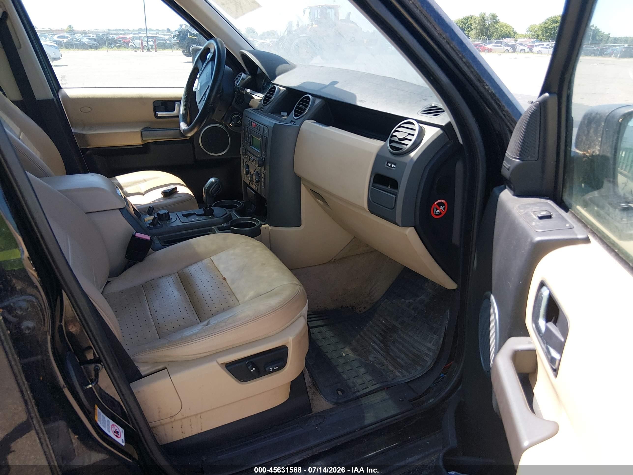 2005 Land Rover Lr3   Black vin: SALAD24445A341185