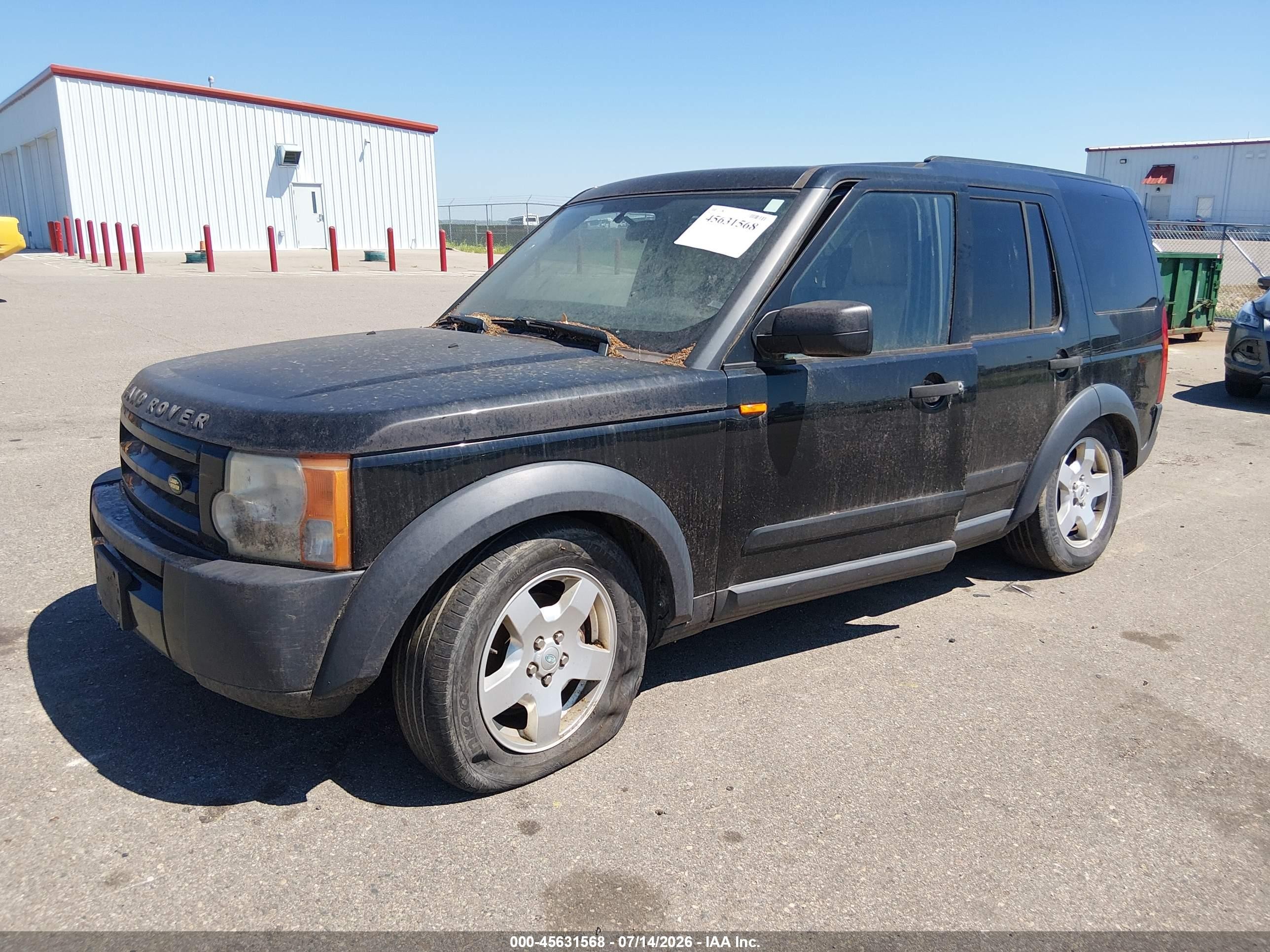 2005 Land Rover Lr3   Black vin: SALAD24445A341185