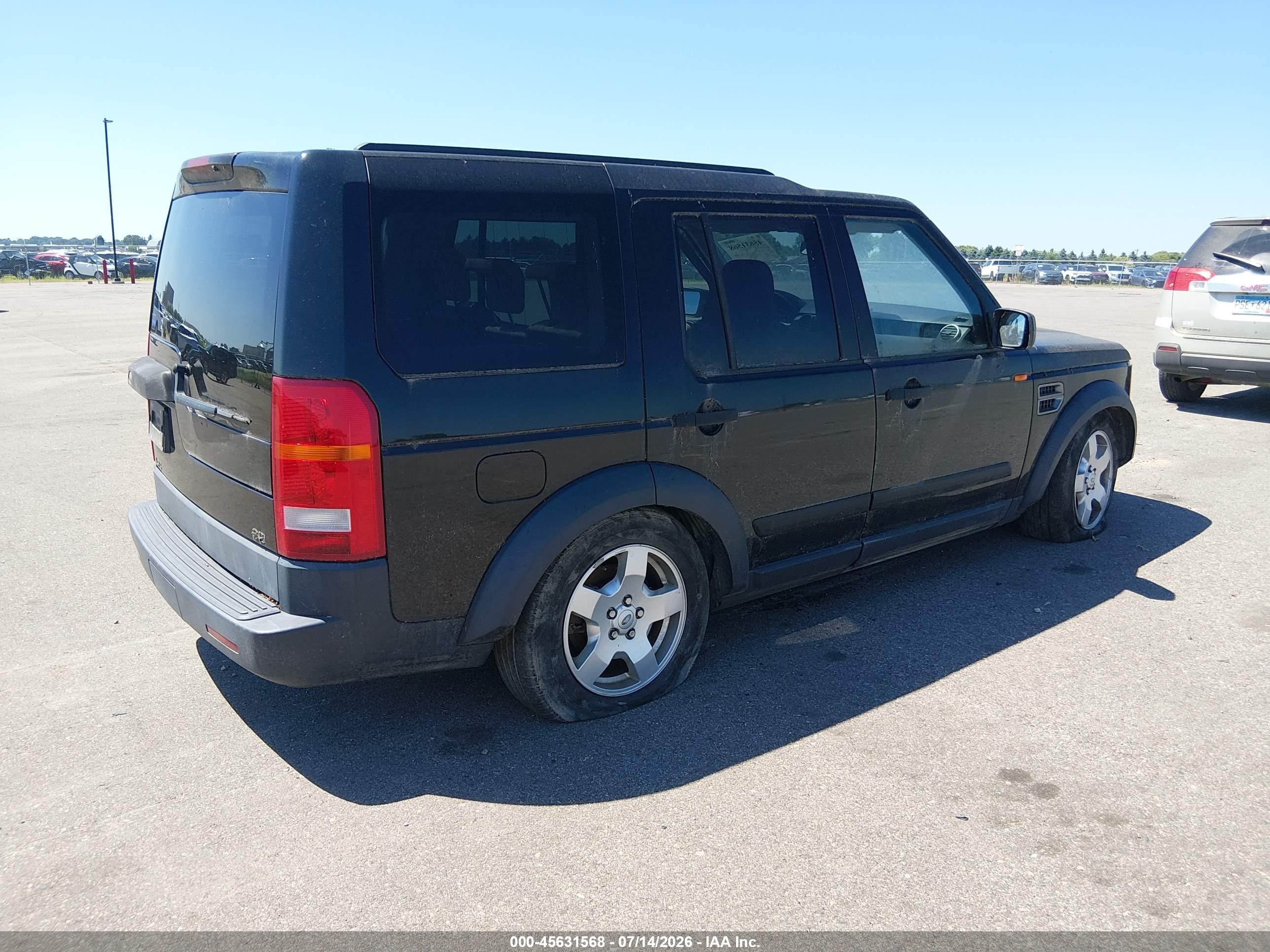 2005 Land Rover Lr3   Black vin: SALAD24445A341185