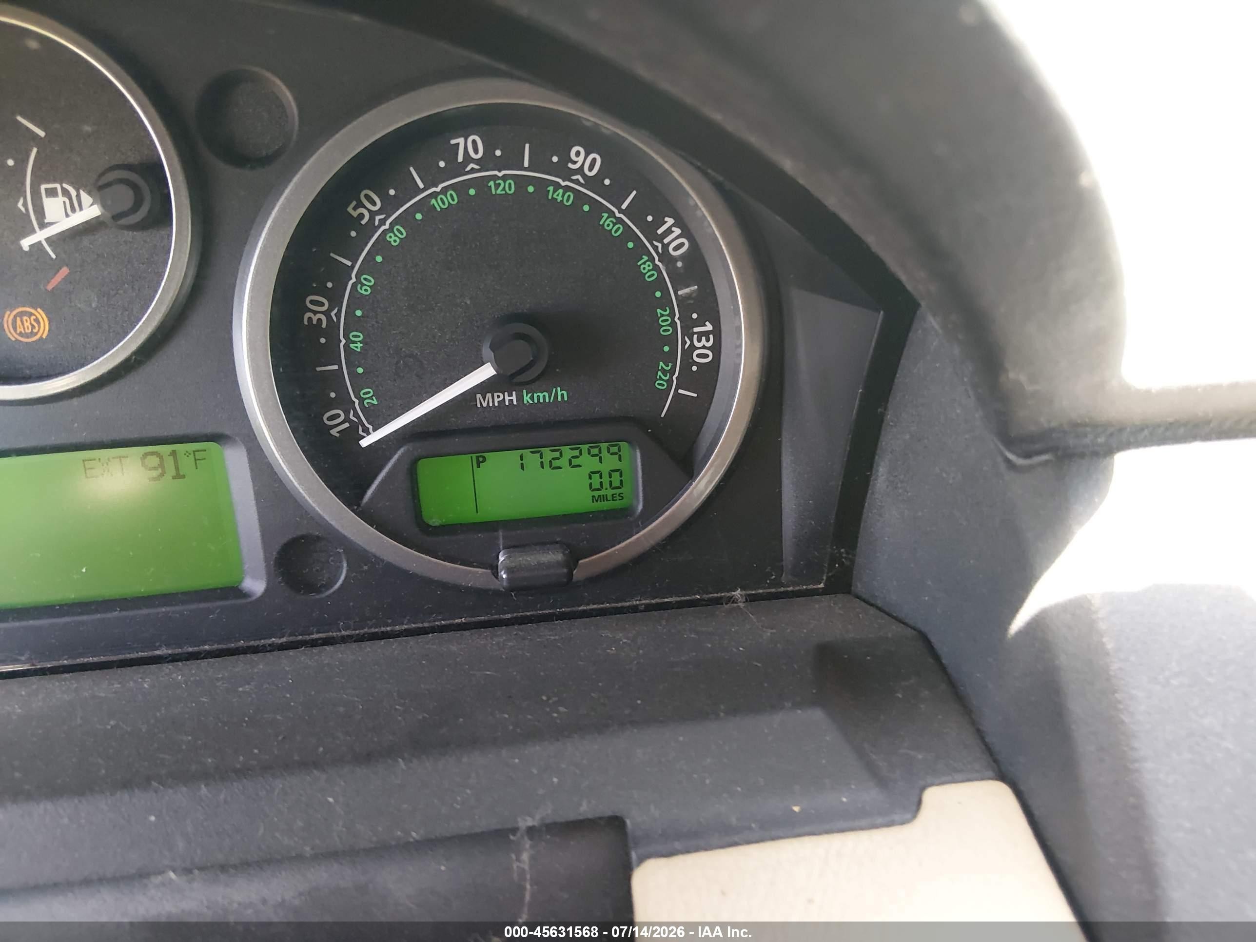 2005 Land Rover Lr3   Black vin: SALAD24445A341185