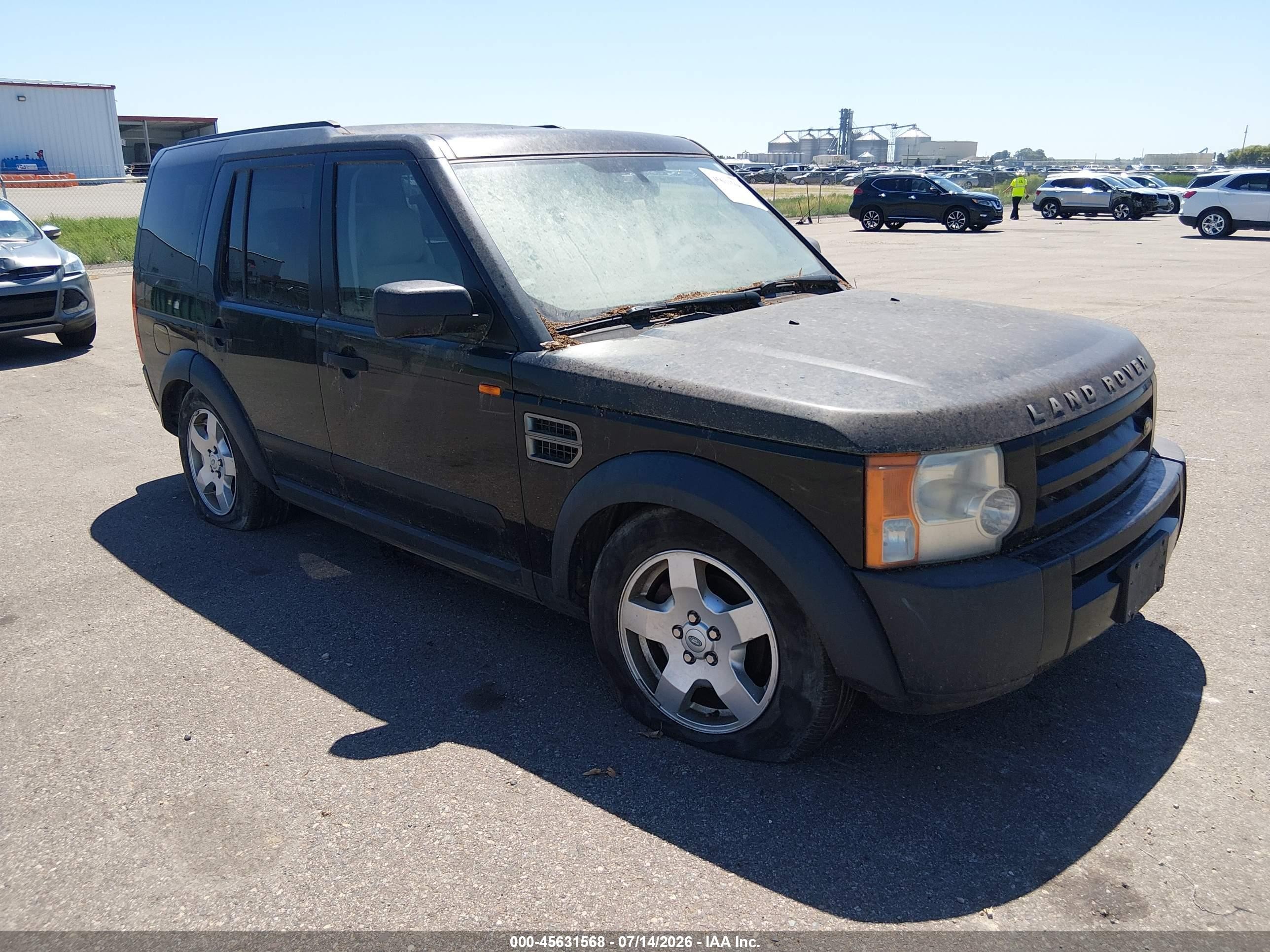 2005 Land Rover Lr3   Black vin: SALAD24445A341185