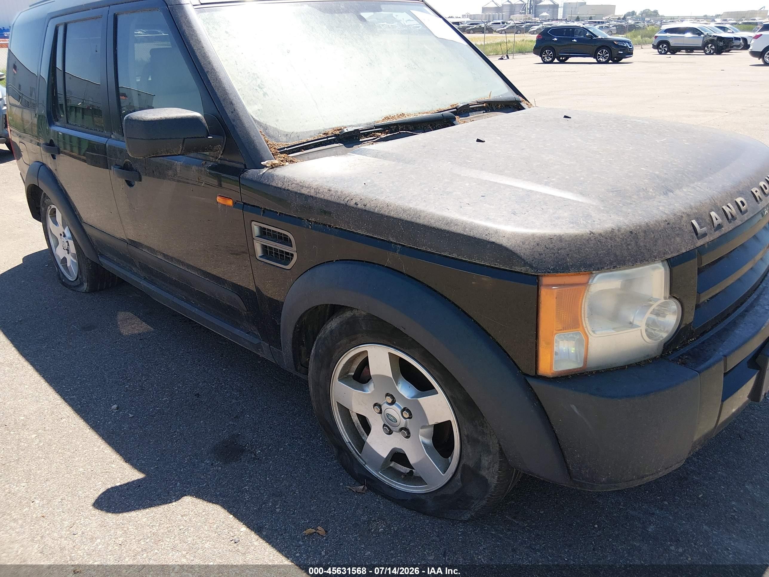 2005 Land Rover Lr3   Black vin: SALAD24445A341185