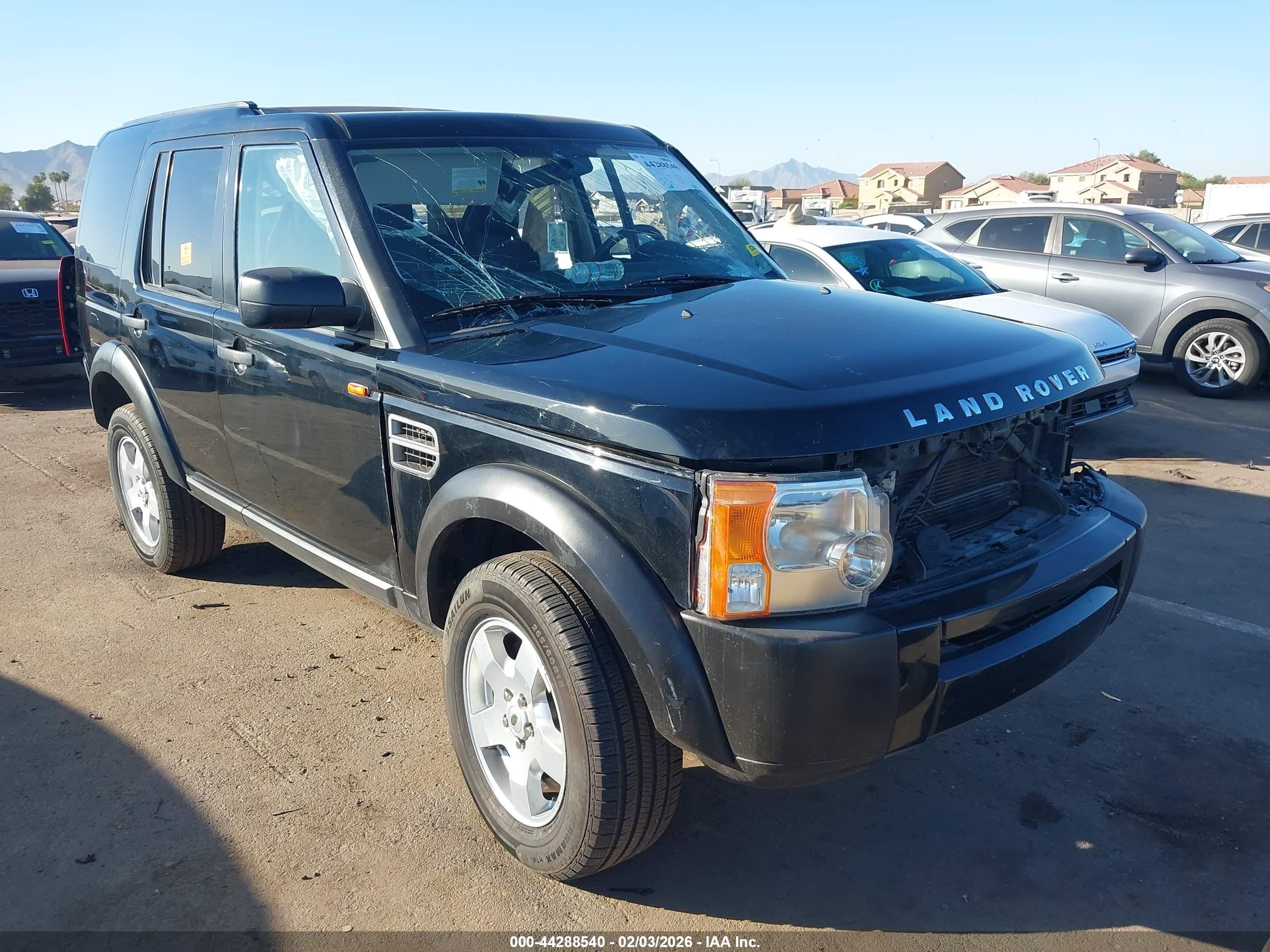 2006 Land Rover Lr3 V6 Black vin: SALAD24496A353835