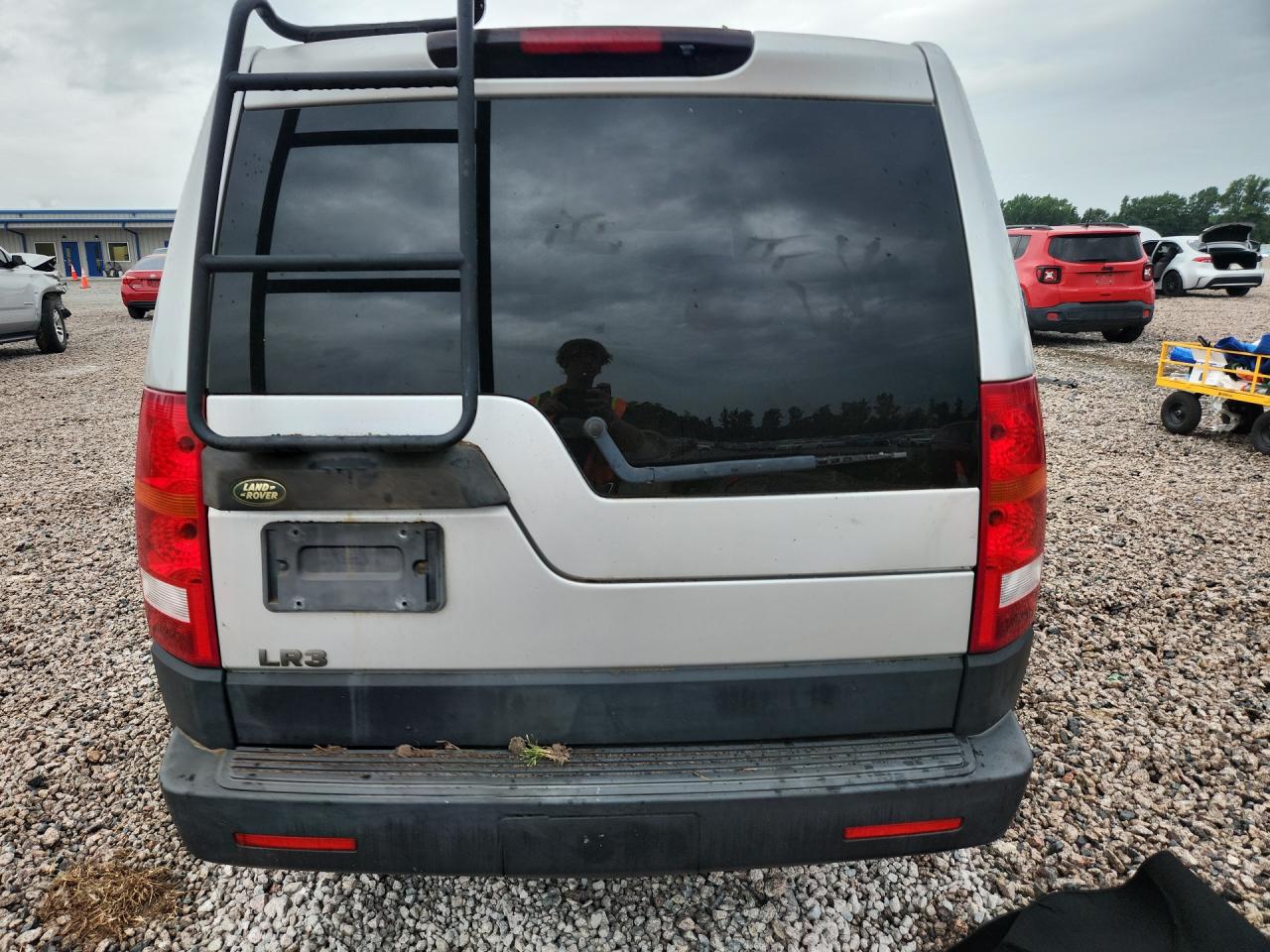 2005 Land Rover Lr3 Se Silver vin: SALAD244X5A342308