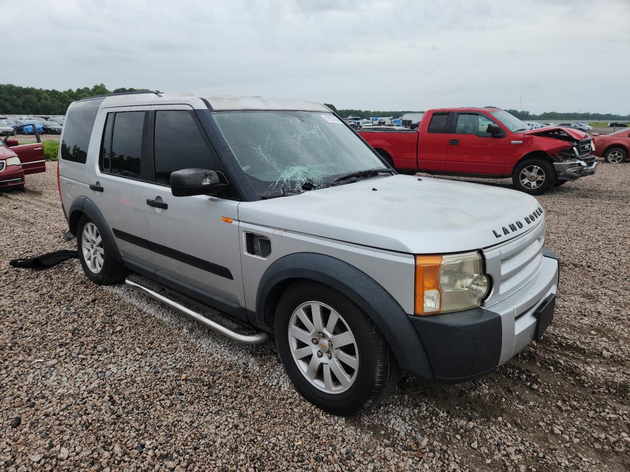 2005 Land Rover Lr3 Se Silver vin: SALAD244X5A342308