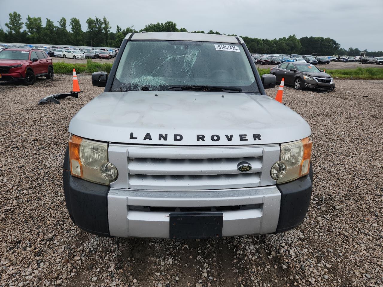 2005 Land Rover Lr3 Se Silver vin: SALAD244X5A342308