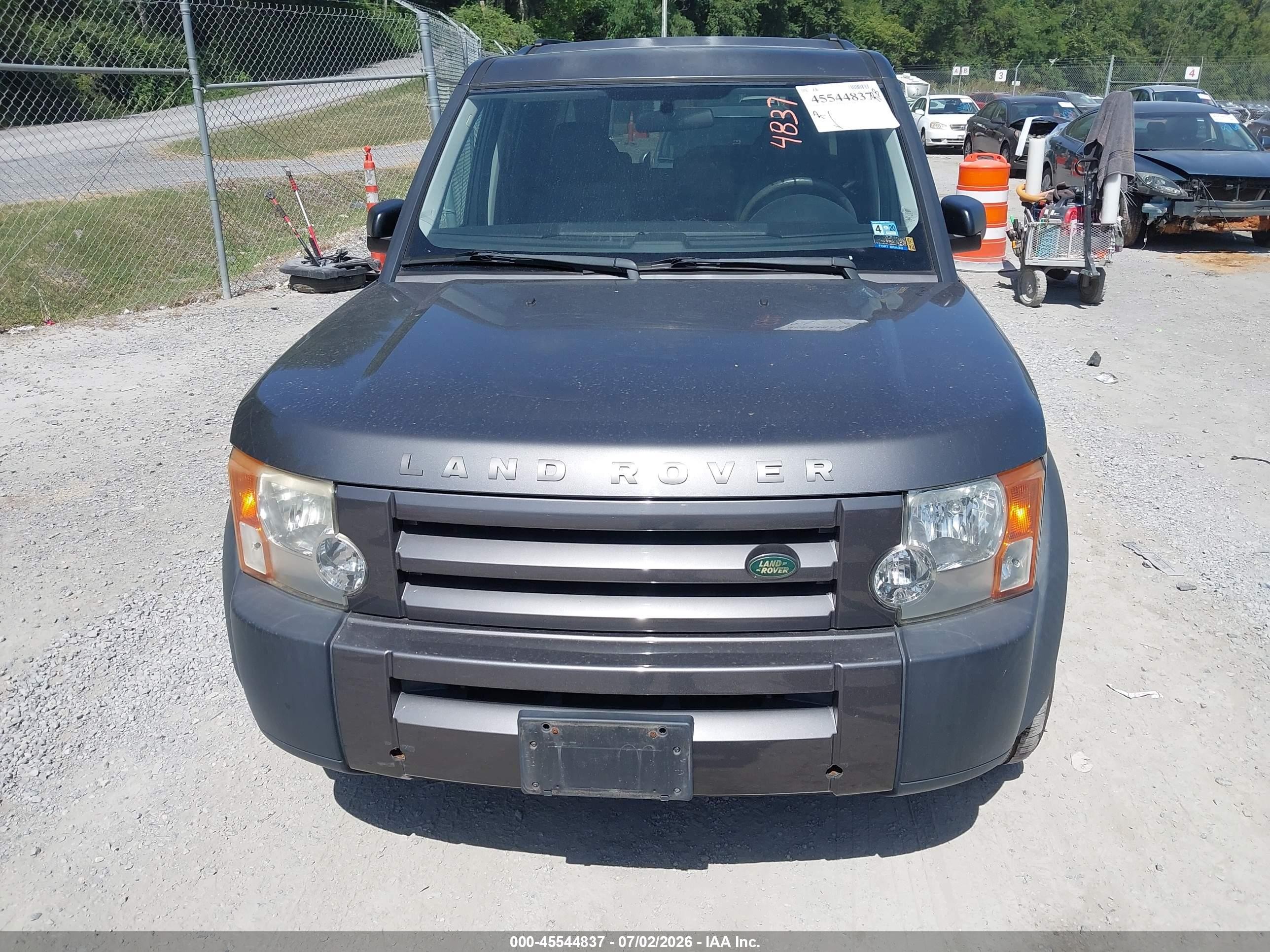 2005 Land Rover Lr3 Se Gray vin: SALAD25405A319649