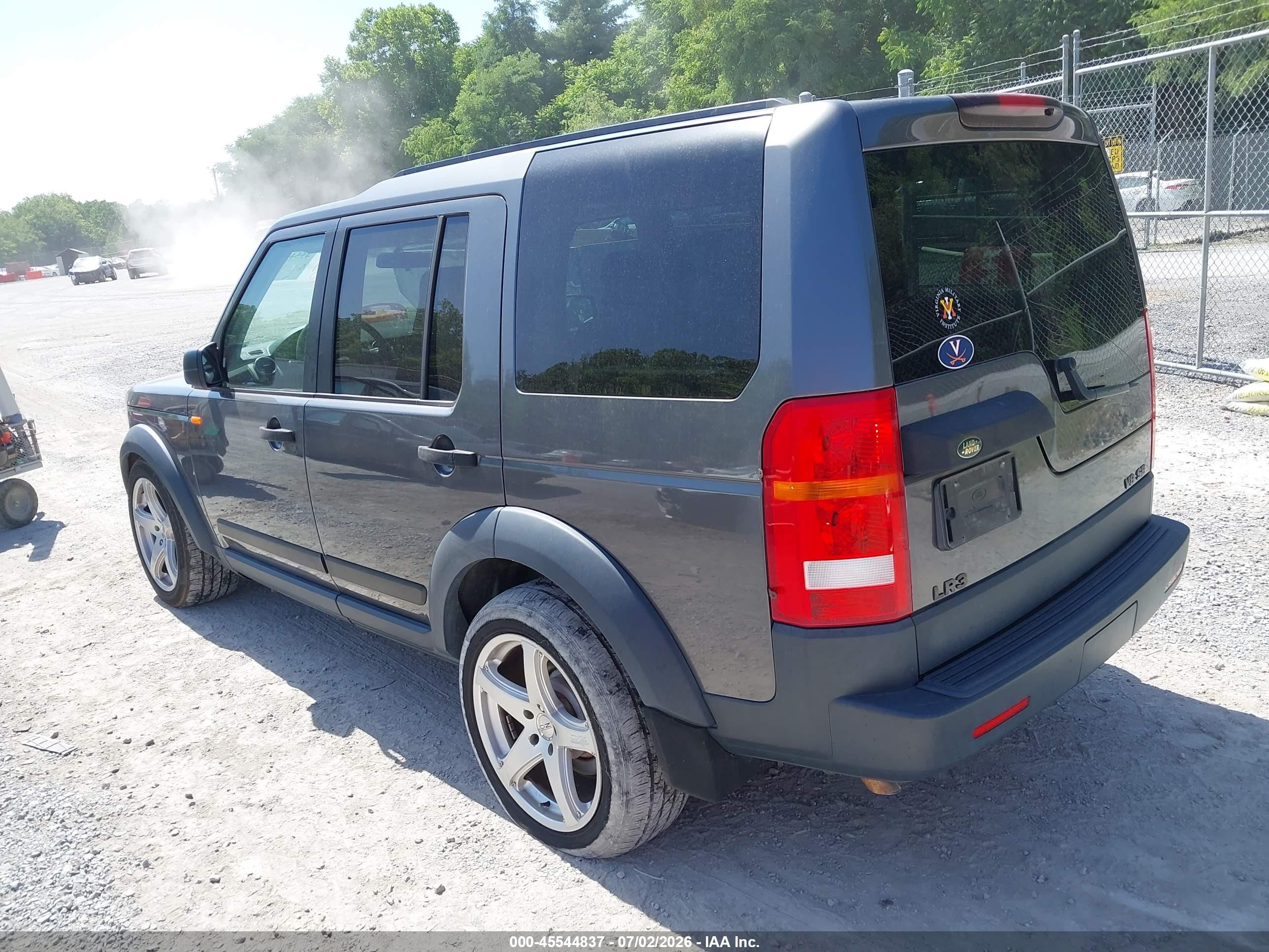 2005 Land Rover Lr3 Se Gray vin: SALAD25405A319649