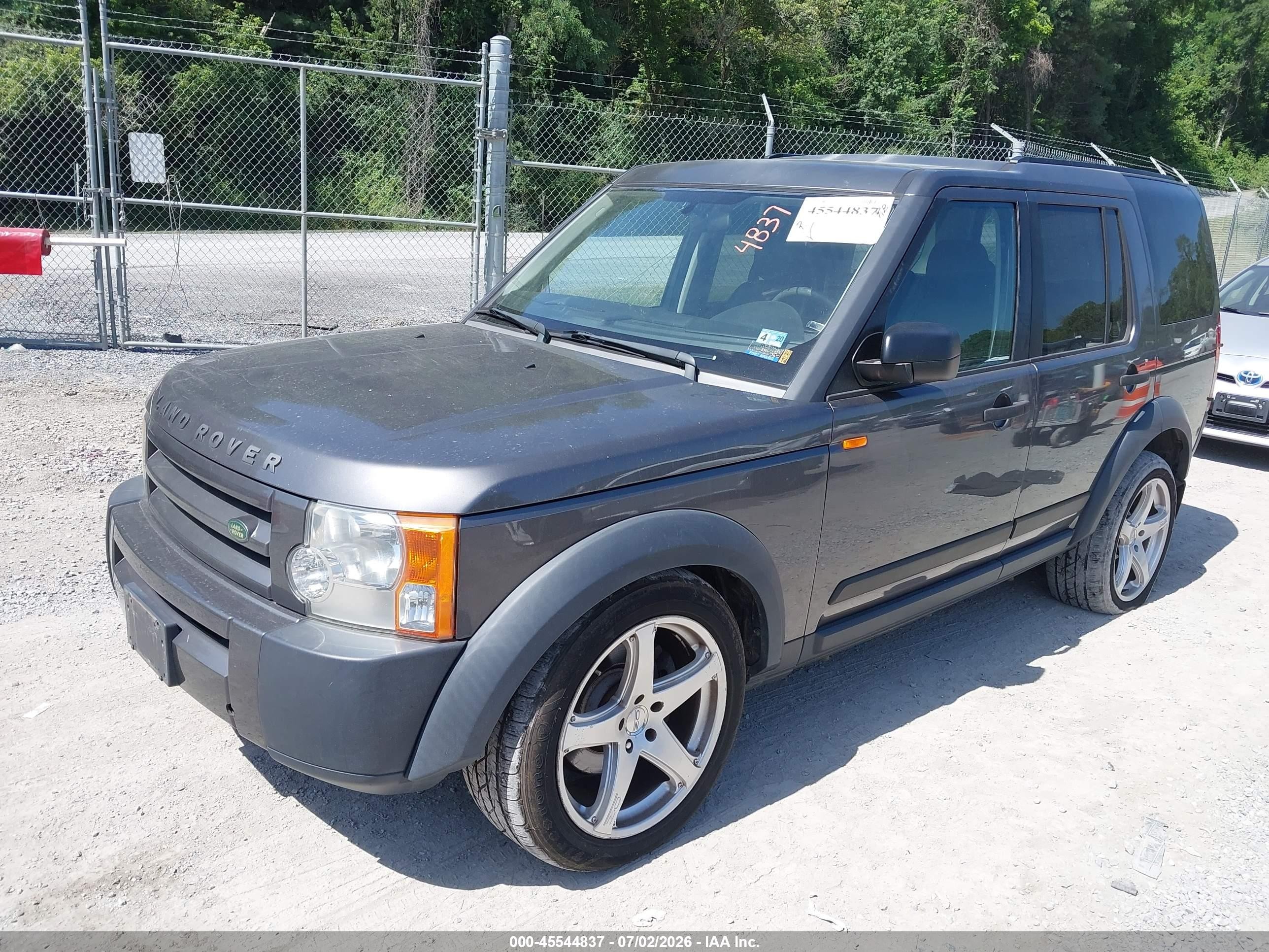 2005 Land Rover Lr3 Se Gray vin: SALAD25405A319649