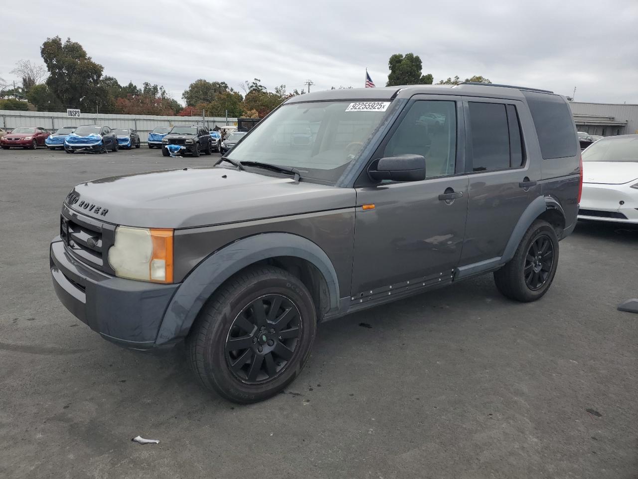 2005 Land Rover Lr3 Se Gray vin: SALAD25405A333096