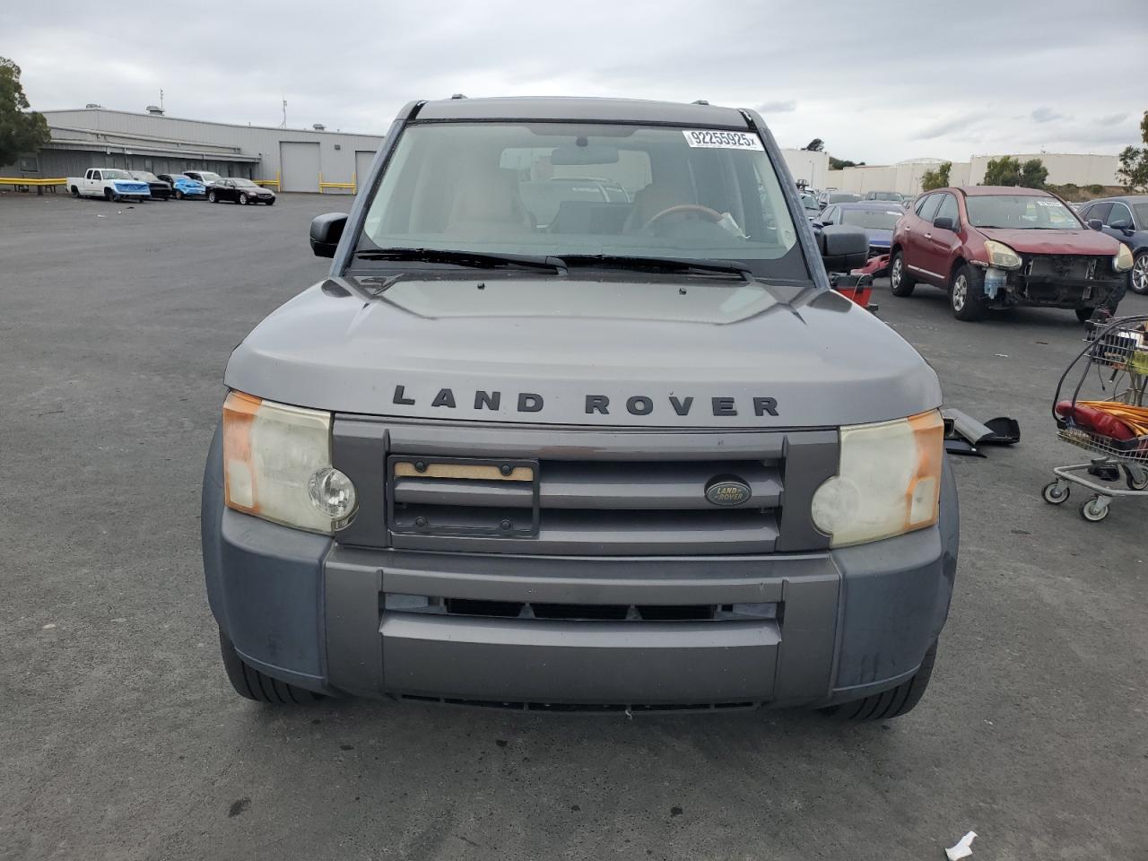 2005 Land Rover Lr3 Se Gray vin: SALAD25405A333096