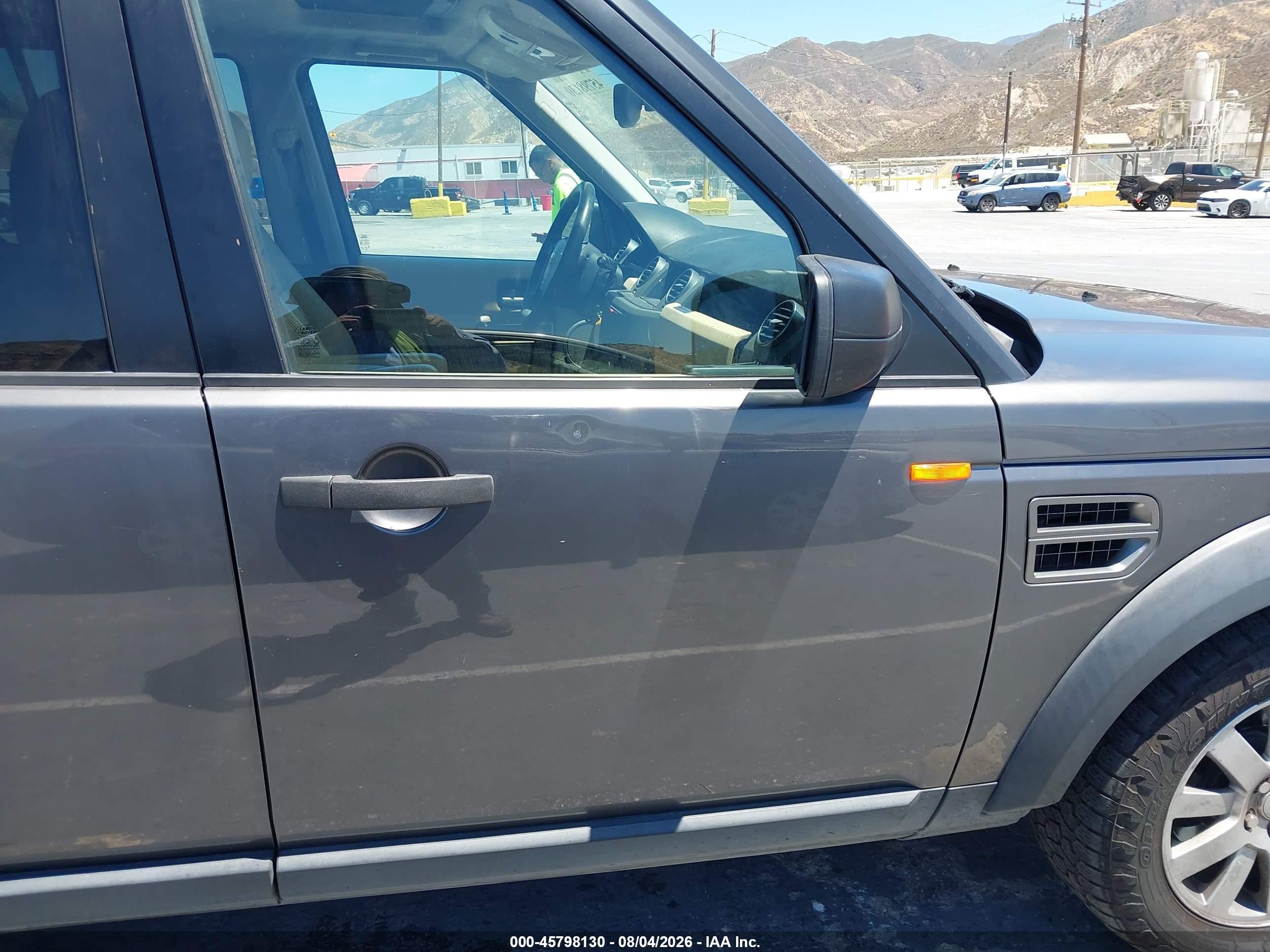 2006 Land Rover Lr3 V8 Se Gray vin: SALAD25406A361790