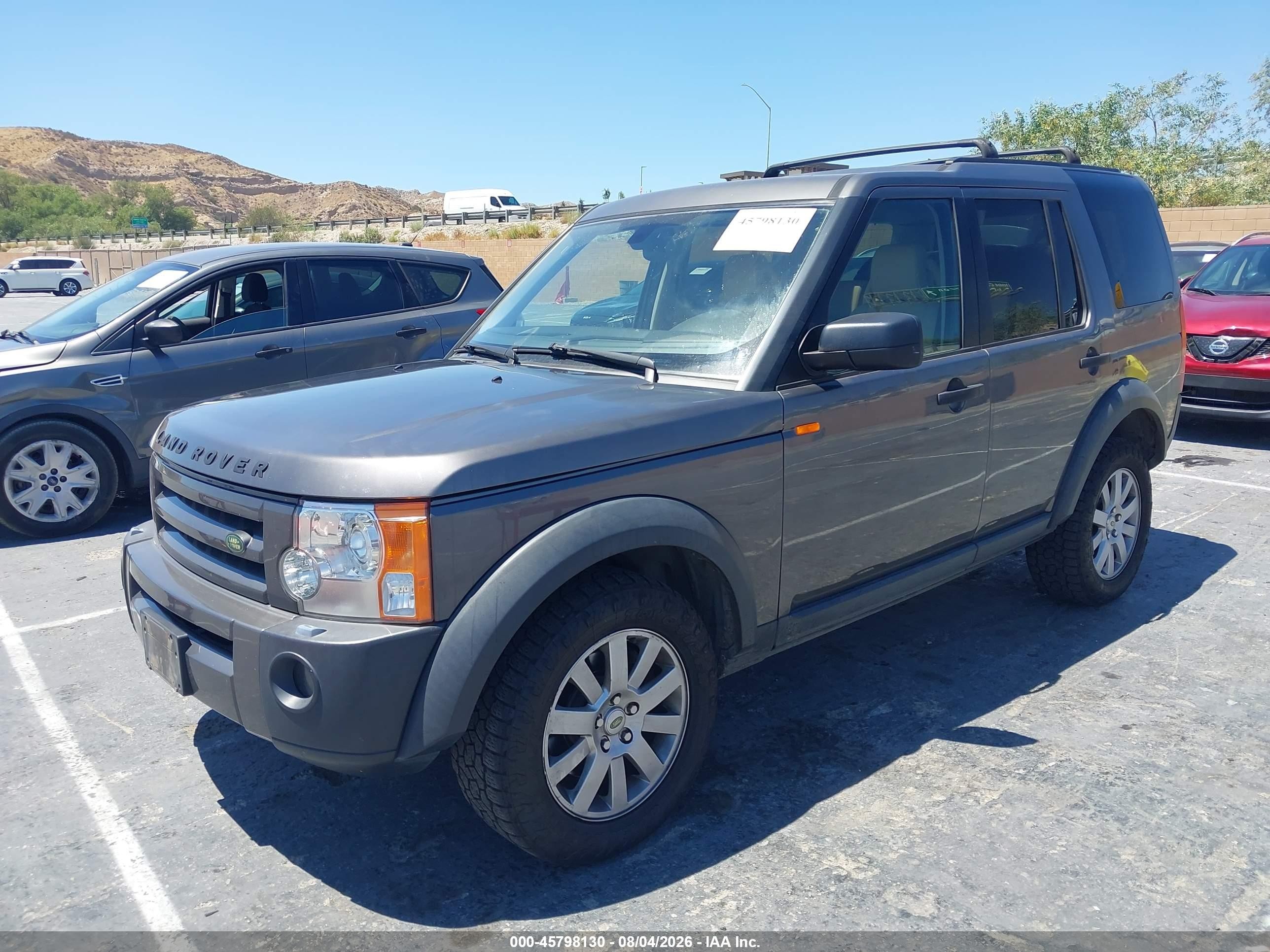 2006 Land Rover Lr3 V8 Se Gray vin: SALAD25406A361790
