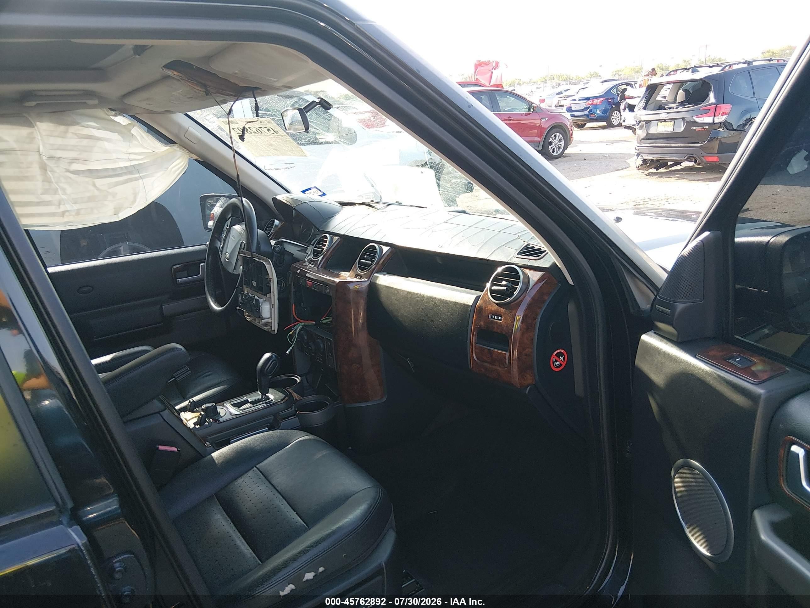 2005 Land Rover Lr3 Se Black vin: SALAD25425A330233