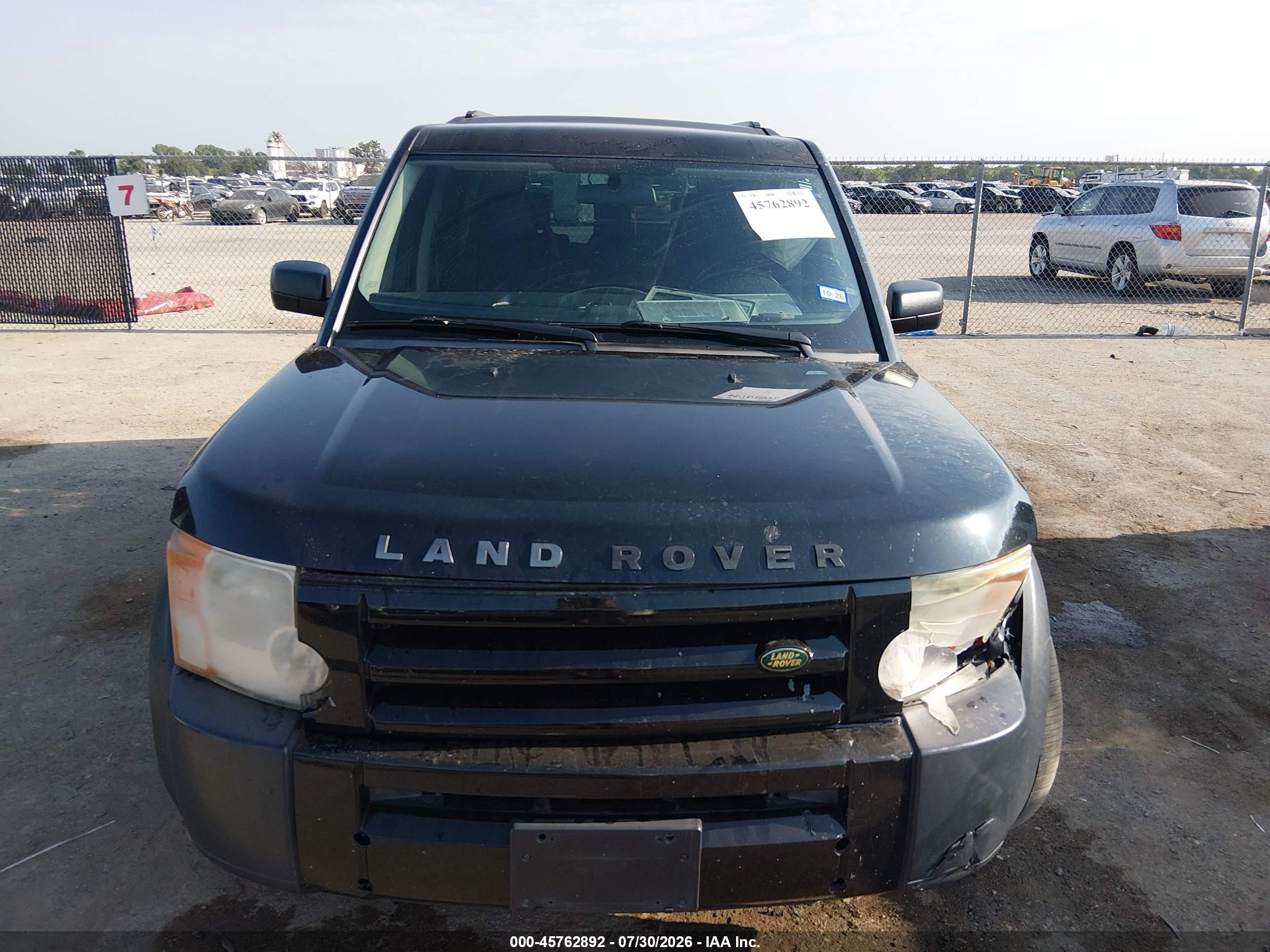 2005 Land Rover Lr3 Se Black vin: SALAD25425A330233