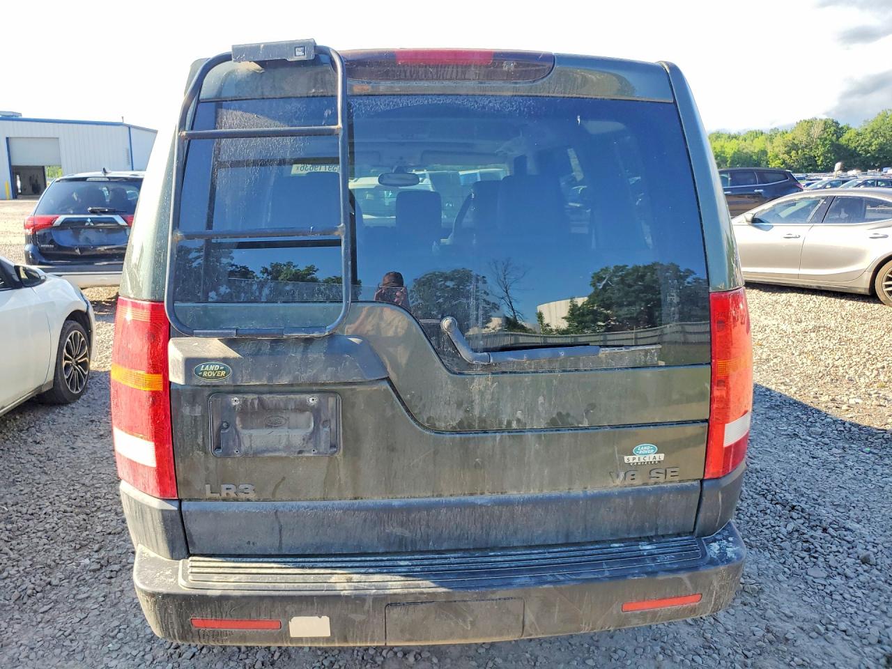 2005 Land Rover Lr3 Se Green vin: SALAD25465A325181