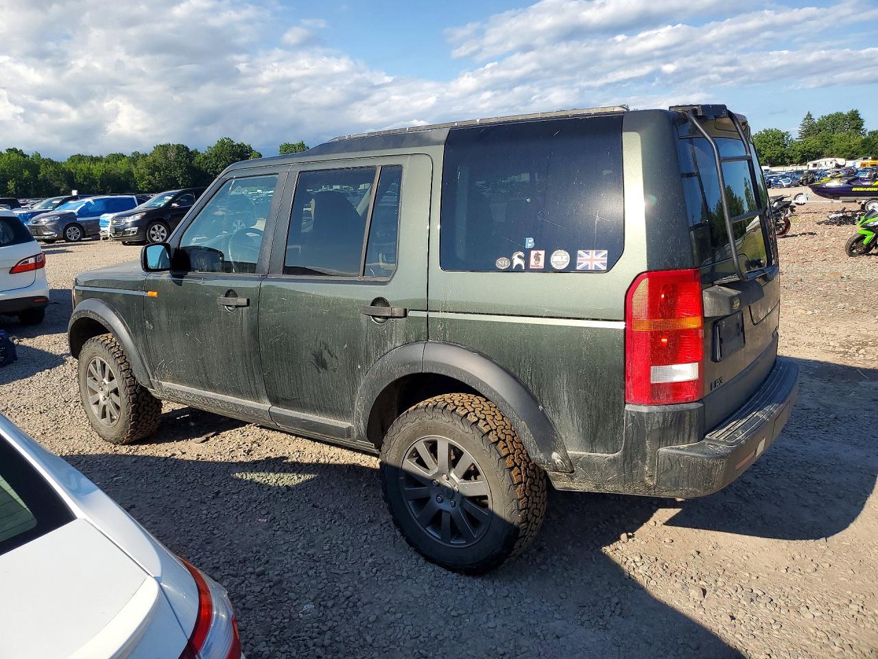 2005 Land Rover Lr3 Se Green vin: SALAD25465A325181