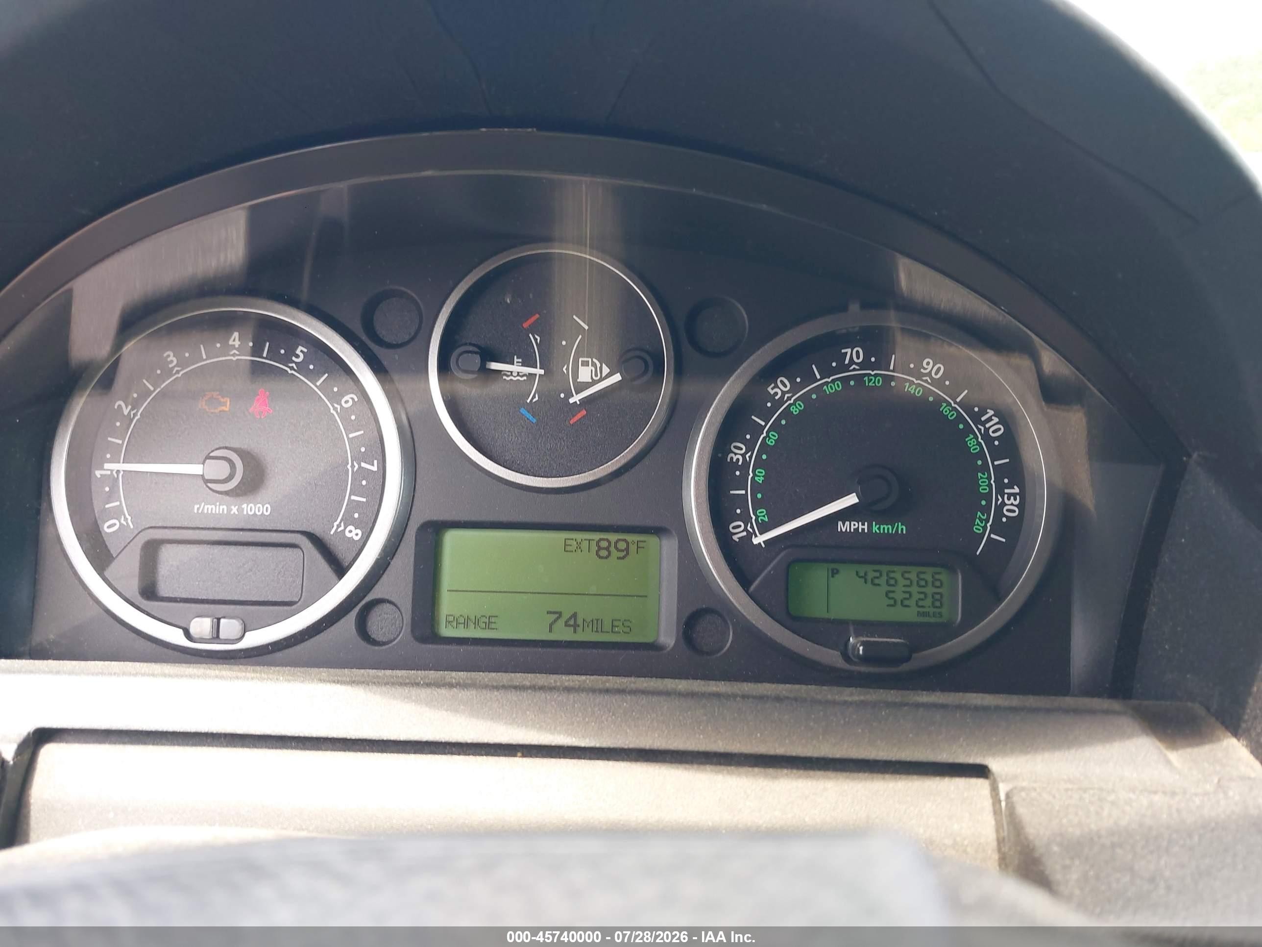 2005 Land Rover Lr3 Se Gray vin: SALAD25495A320072