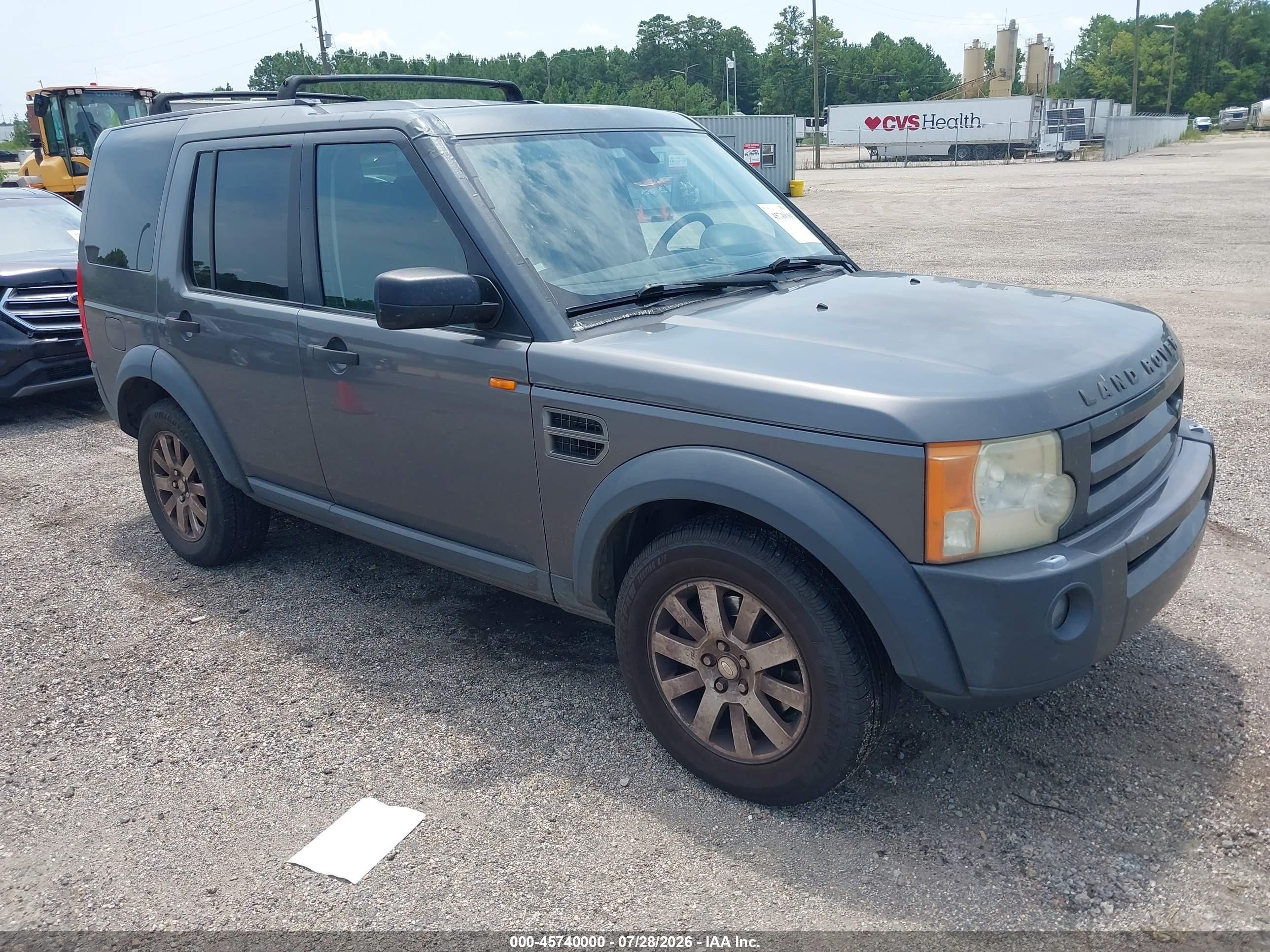 2005 Land Rover Lr3 Se Gray vin: SALAD25495A320072