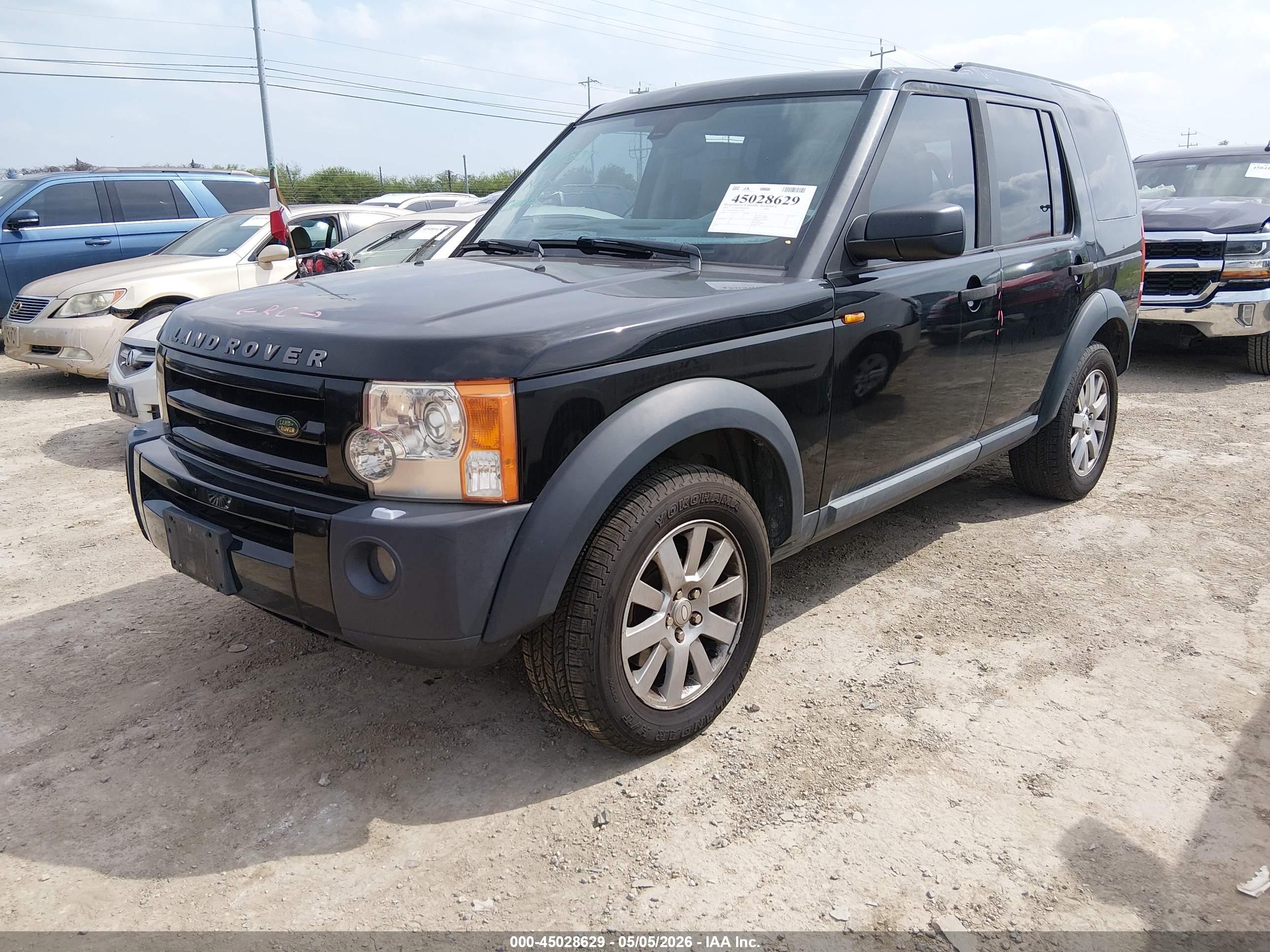 2005 Land Rover Lr3 Se Black vin: SALAD25495A337289