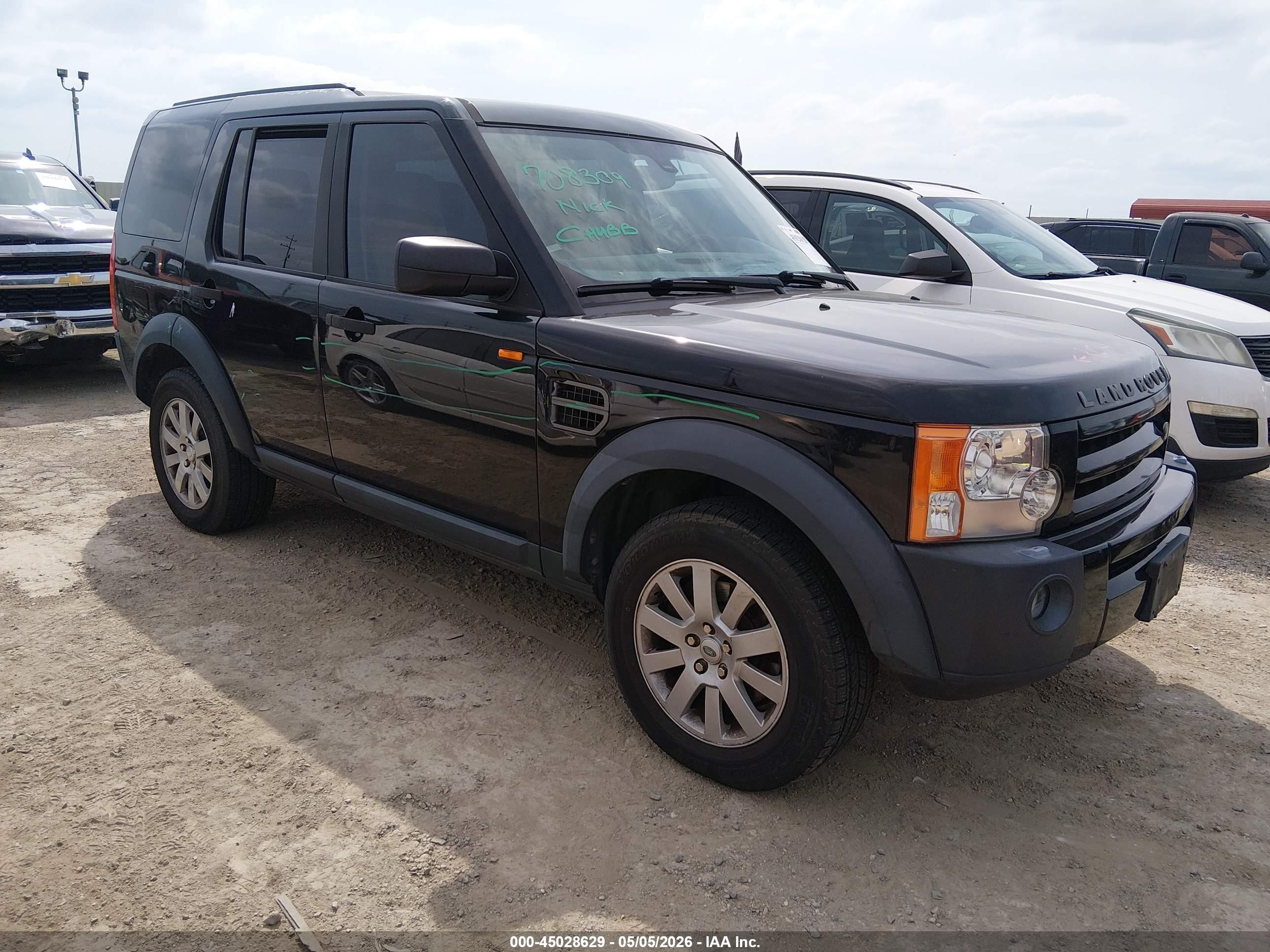 2005 Land Rover Lr3 Se Black vin: SALAD25495A337289