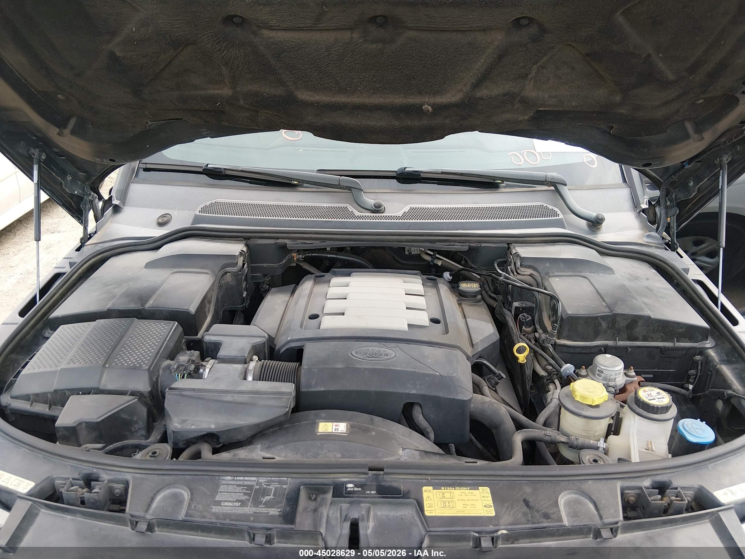 2005 Land Rover Lr3 Se Black vin: SALAD25495A337289