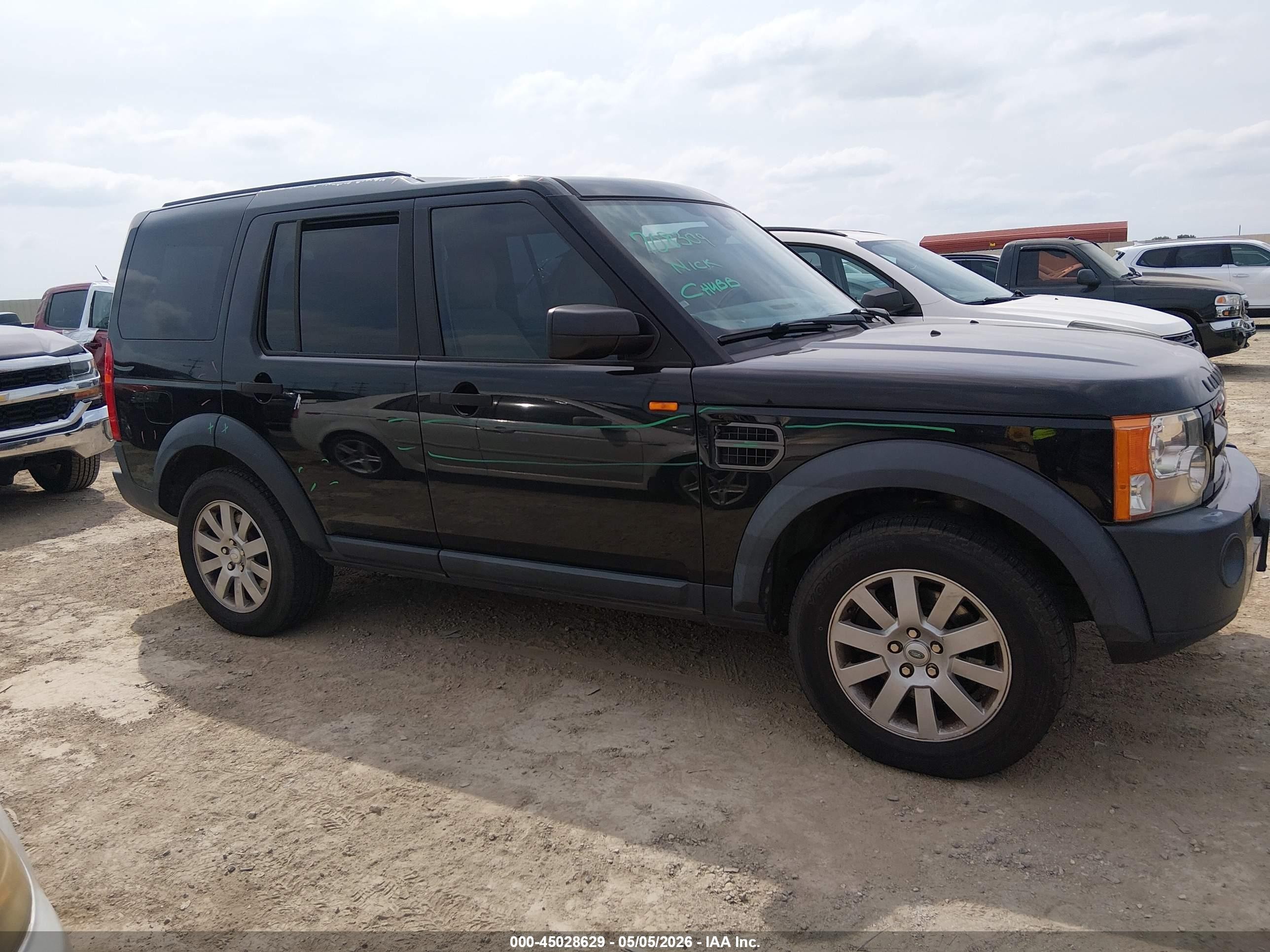 2005 Land Rover Lr3 Se Black vin: SALAD25495A337289