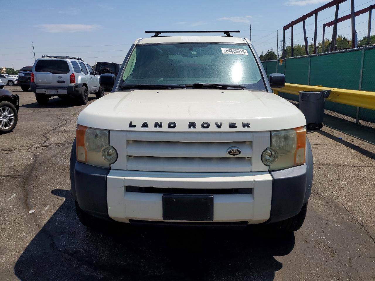 2006 Land Rover Lr3 White vin: SALAE244X6A355638