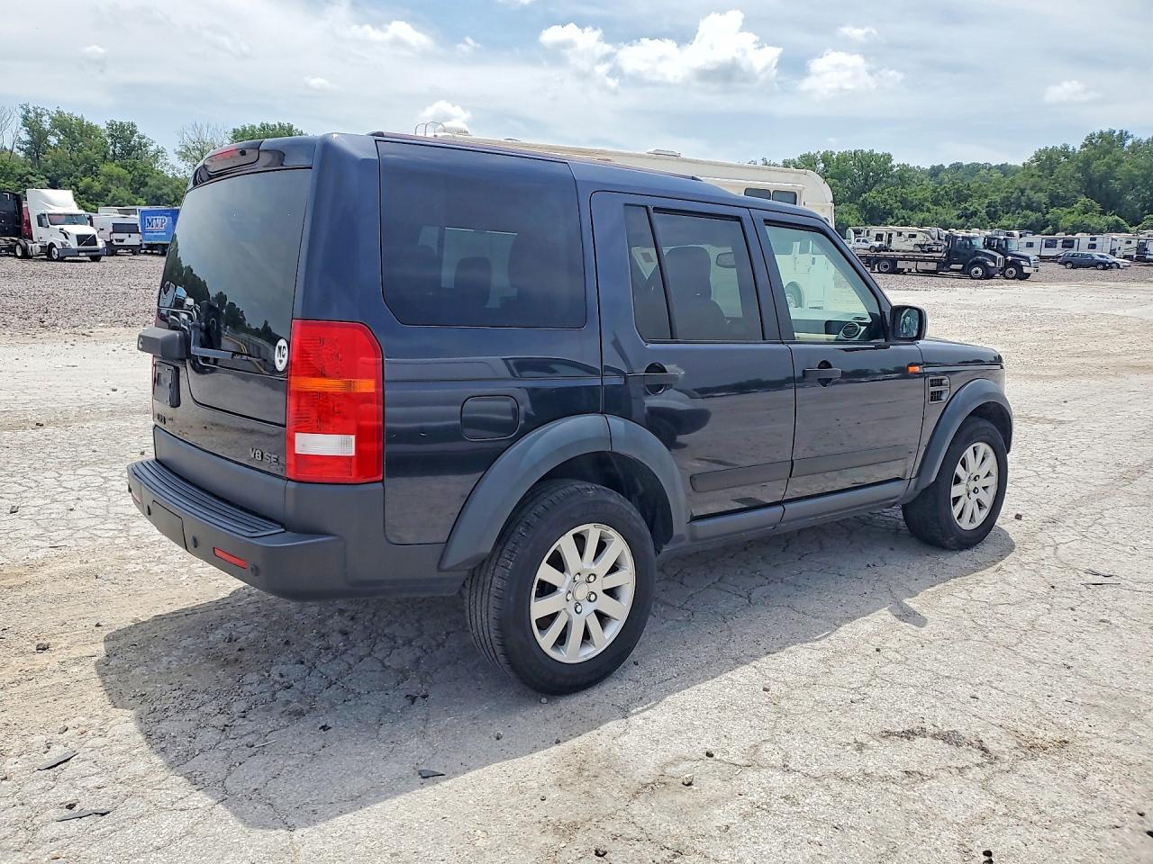 2005 Land Rover Lr3 Se Blue vin: SALAE25405A320099