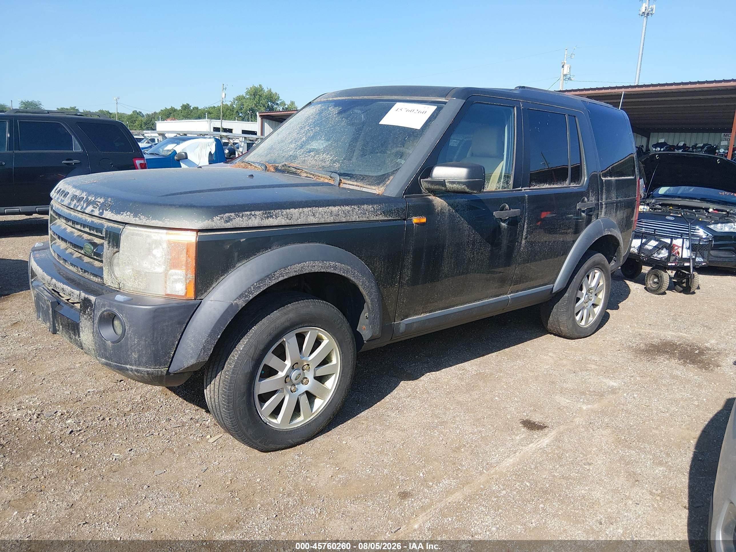 2005 Land Rover Lr3 Se Black vin: SALAE25405A328106